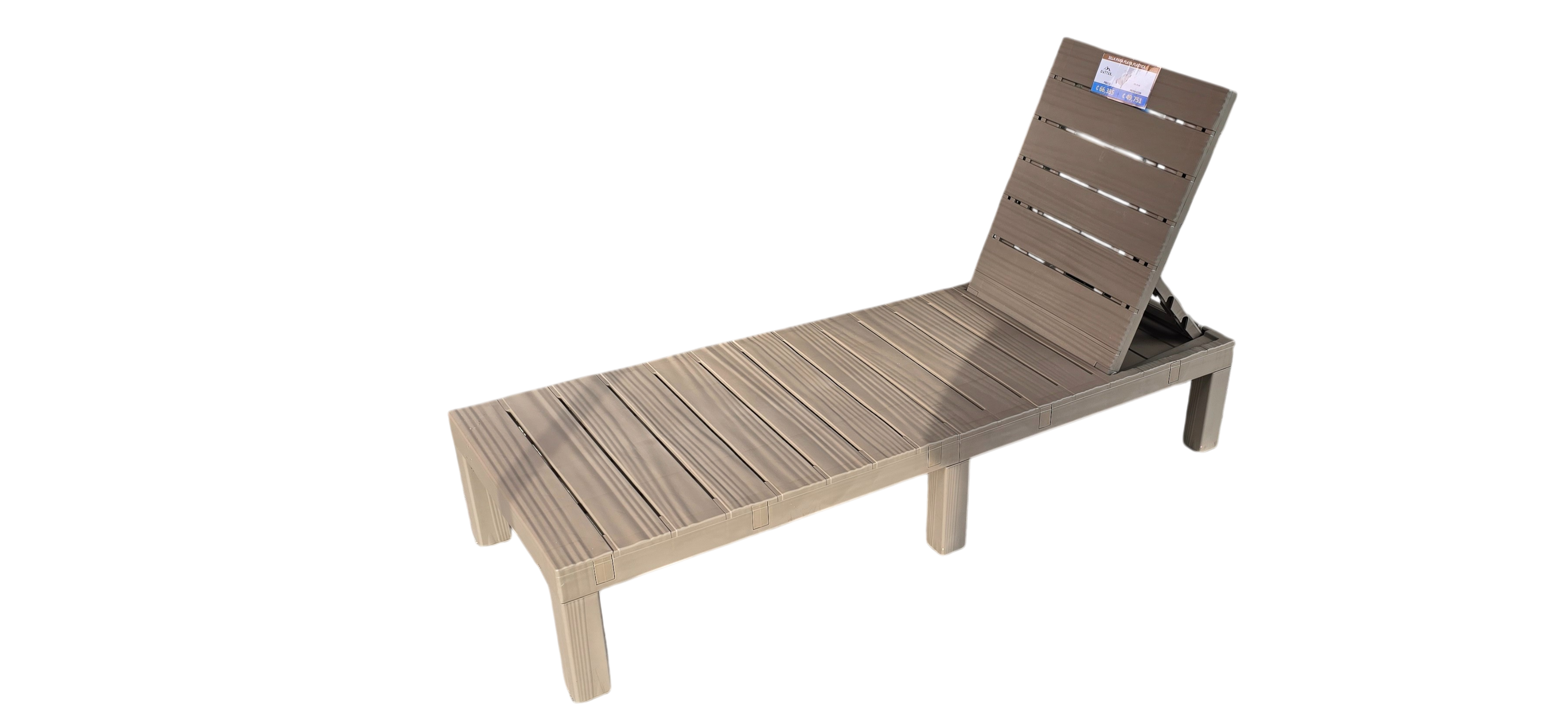 CAMA PARA TOMAR EL SOL PLASTICO SOL-PL14