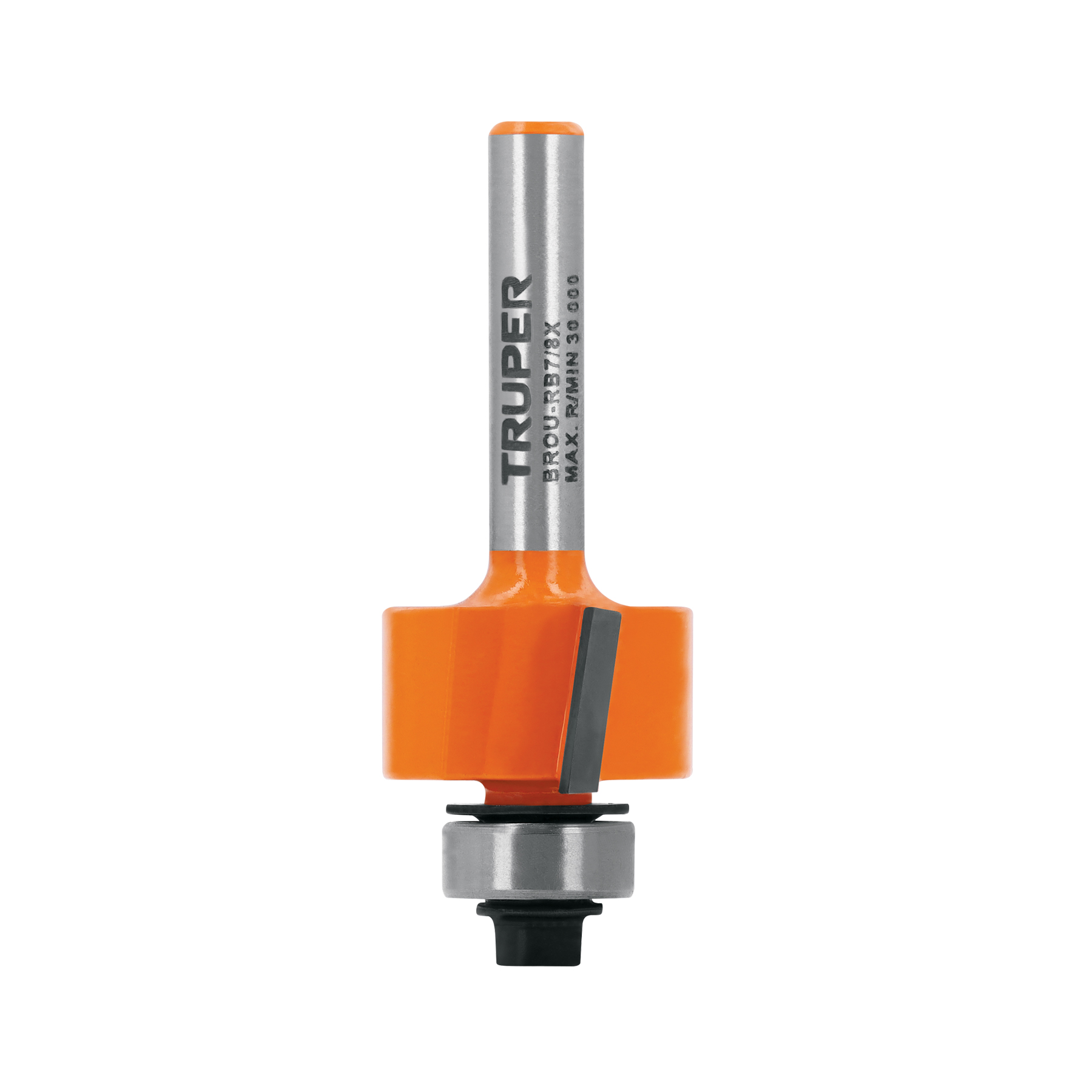 Broca para router, rebajado, 7/8" con balero, TRUPER