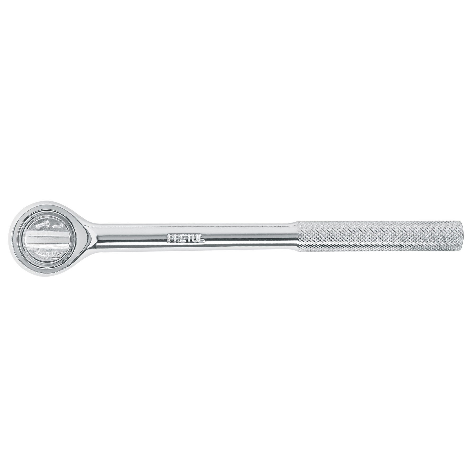 Matraca cuadro 1/2" cabeza redonda, PRETUL