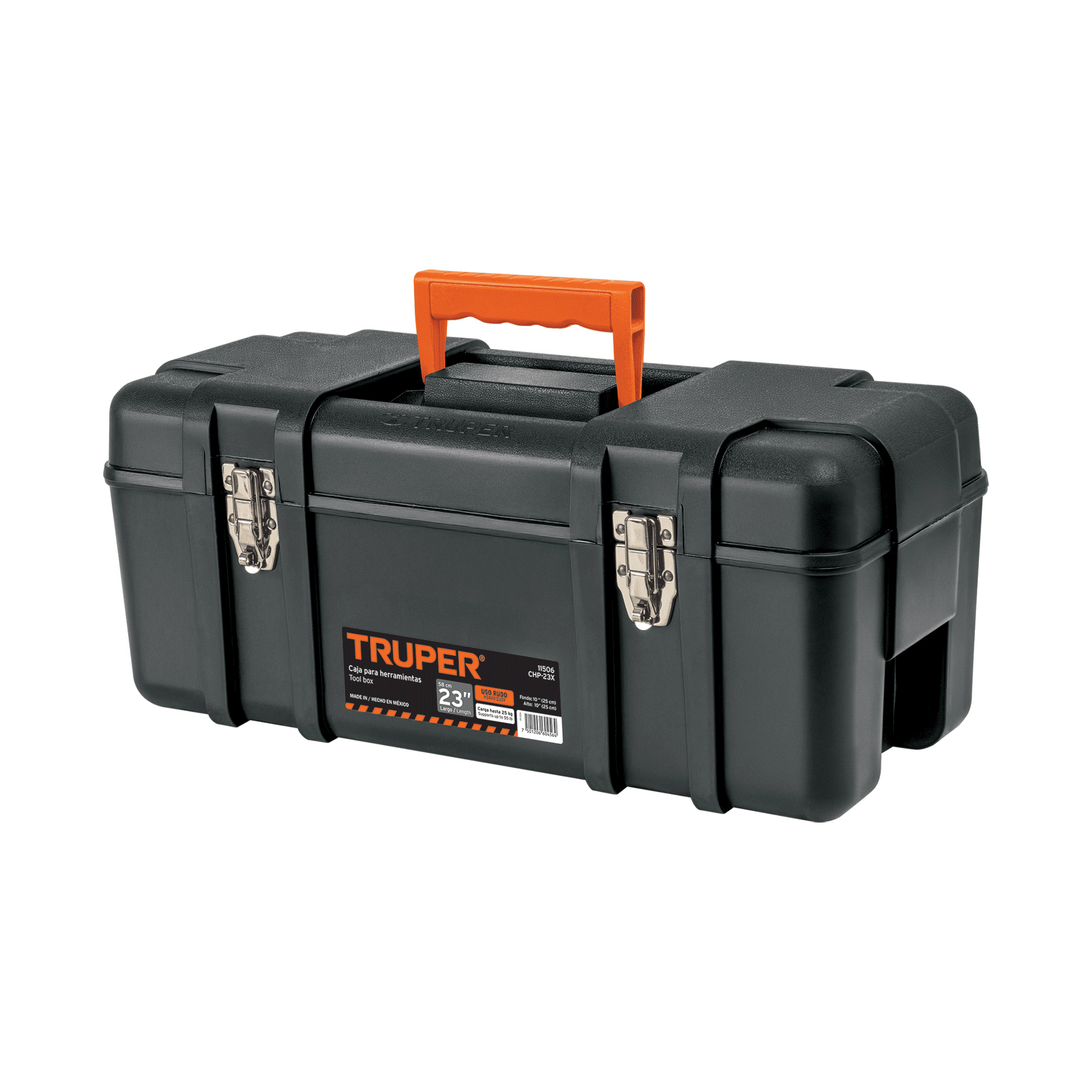CAJA 23" HERRAM-INDUST NEGRA C/MET CHP-23X TRUPER 11506