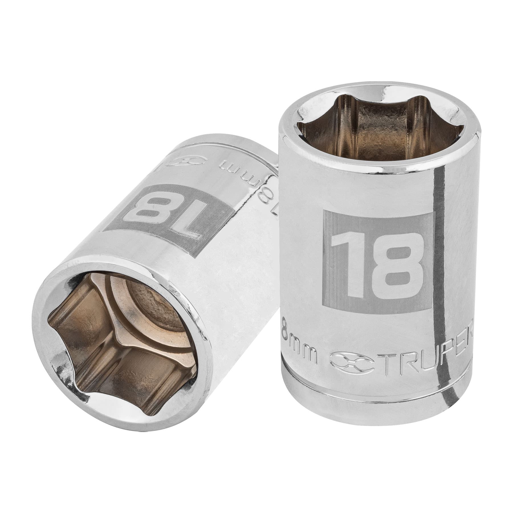 CUBO 18mm ESPIGA 1/2" HEX D-1214-M D-67 TRUPER 13268