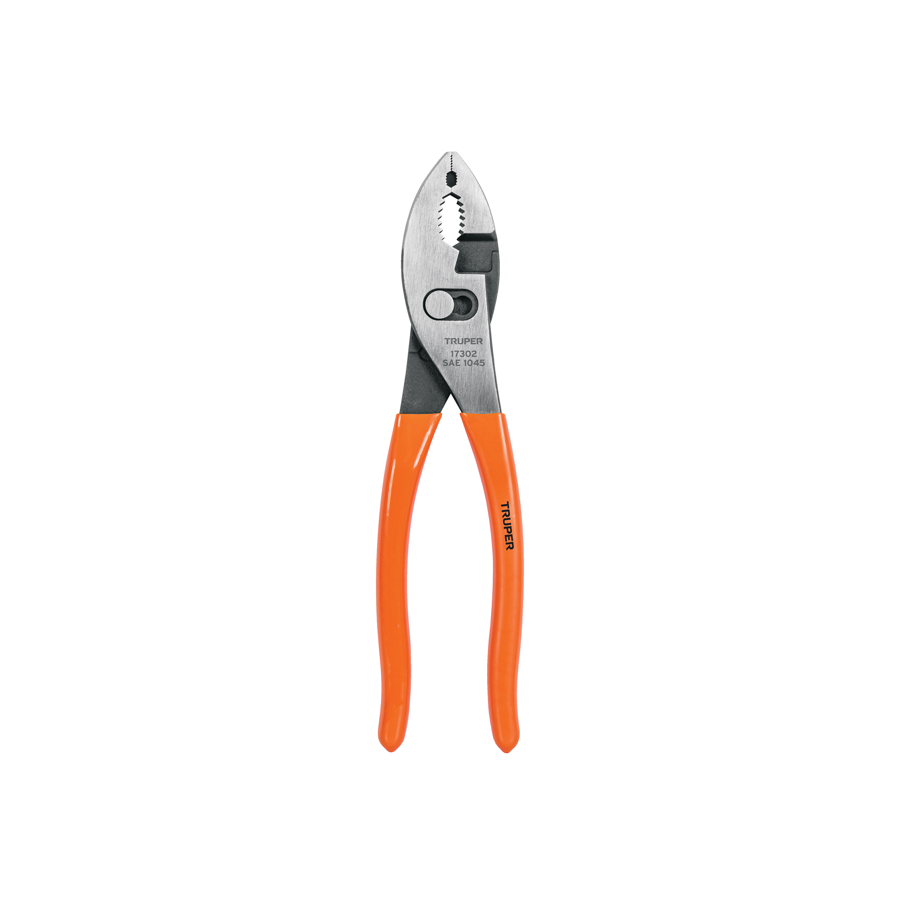 Pinza de chofer 10" mango de PVC, TRUPER