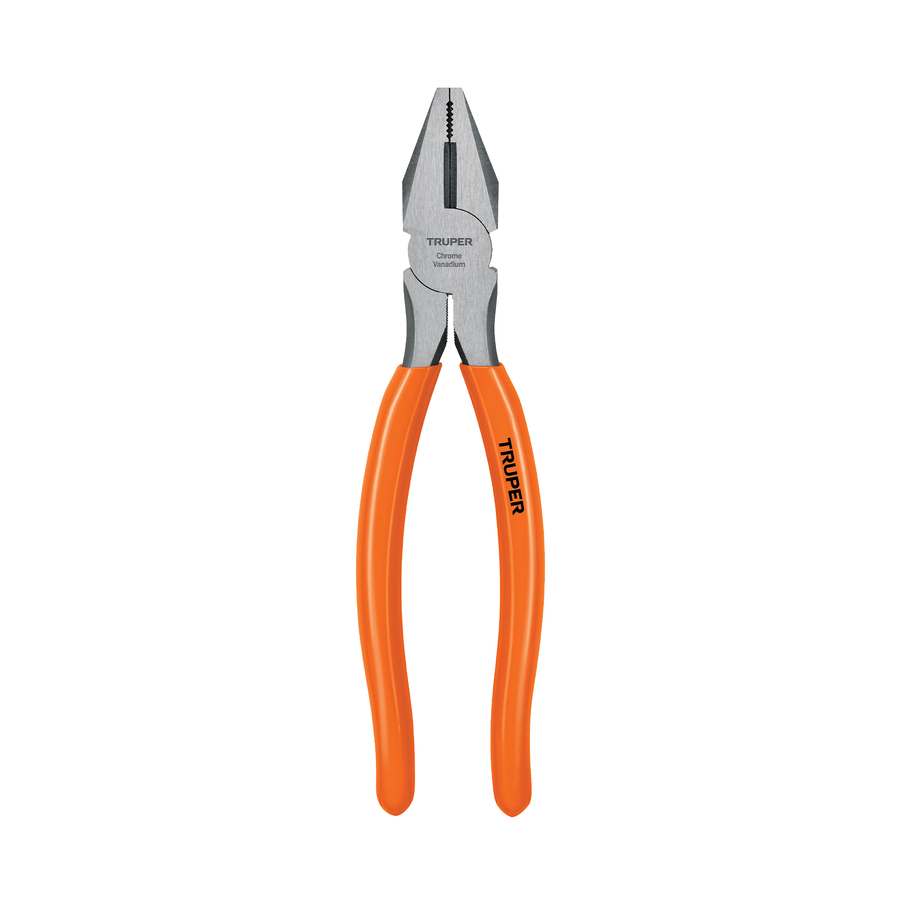 Pinza para electricista 8" mango de PVC, TRUPER