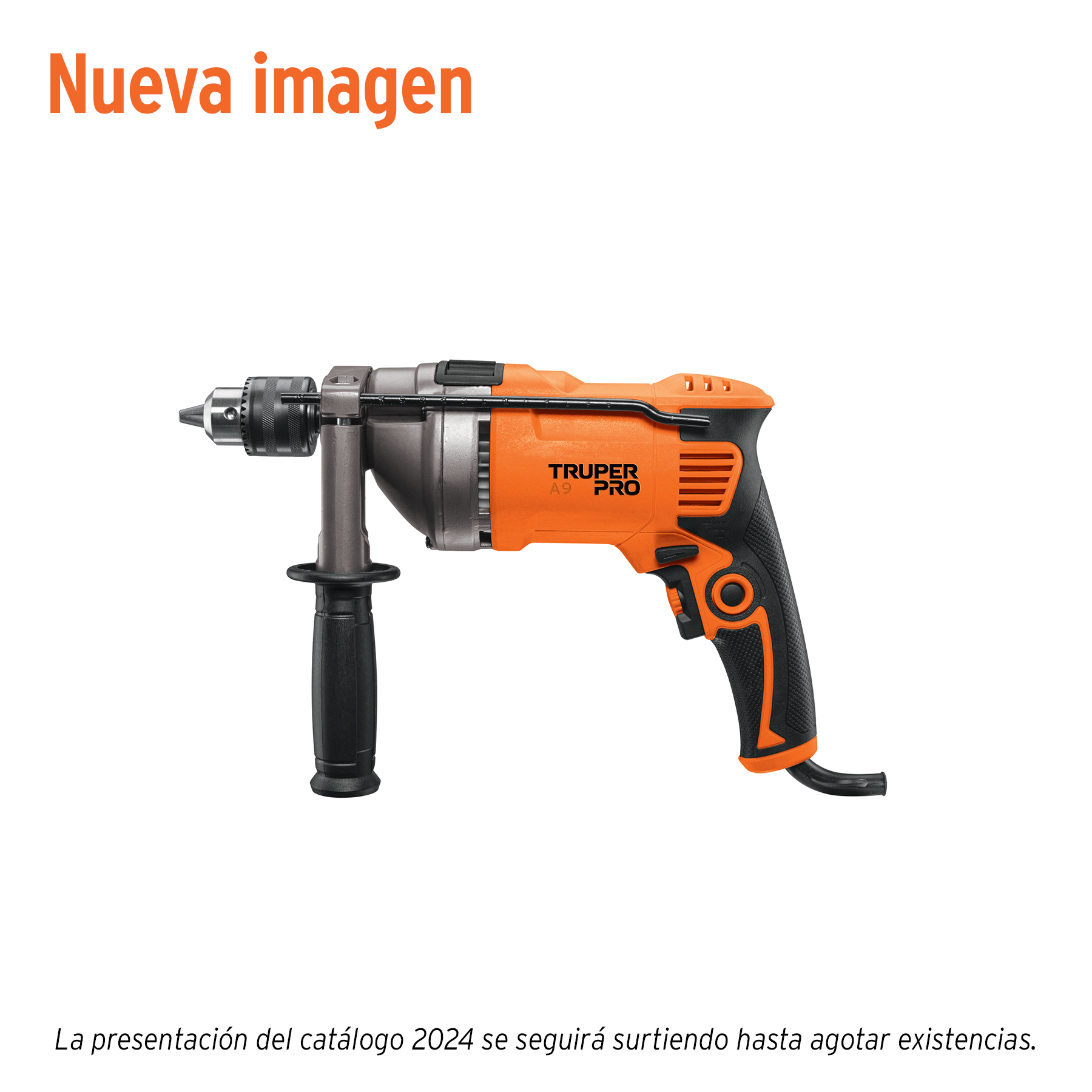 Rotomartillo/destornillador 1/2", 850W, TRUPER PRO