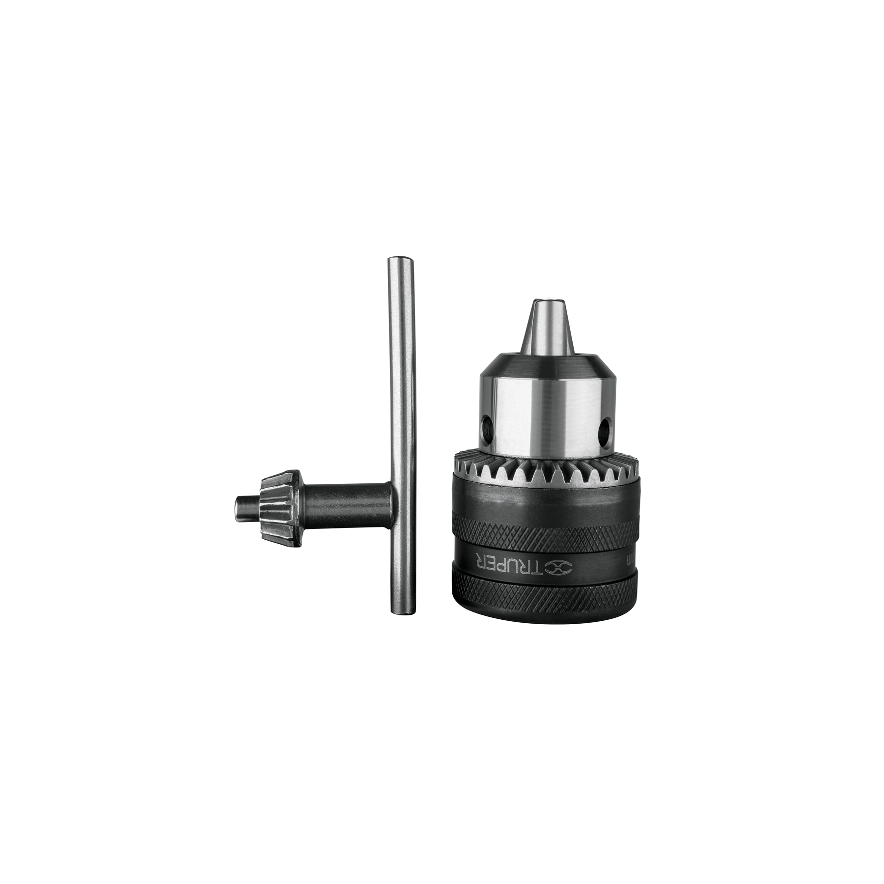 Broquero 1/2" con llave, cuerpo moleteado, TRUPER
