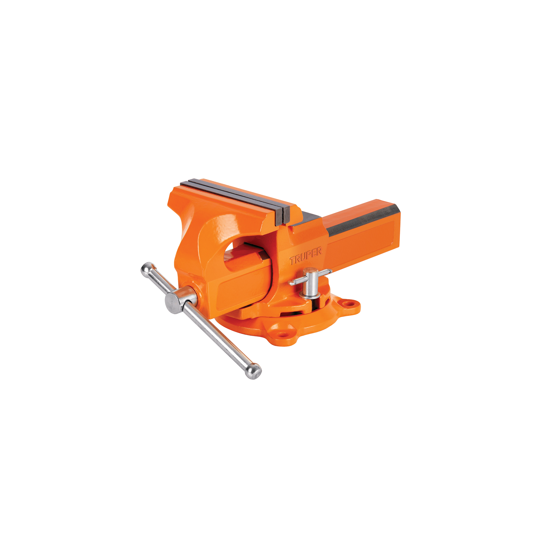 Tornillo de banco 6" tipo europeo de hierro nodular, TRUPER