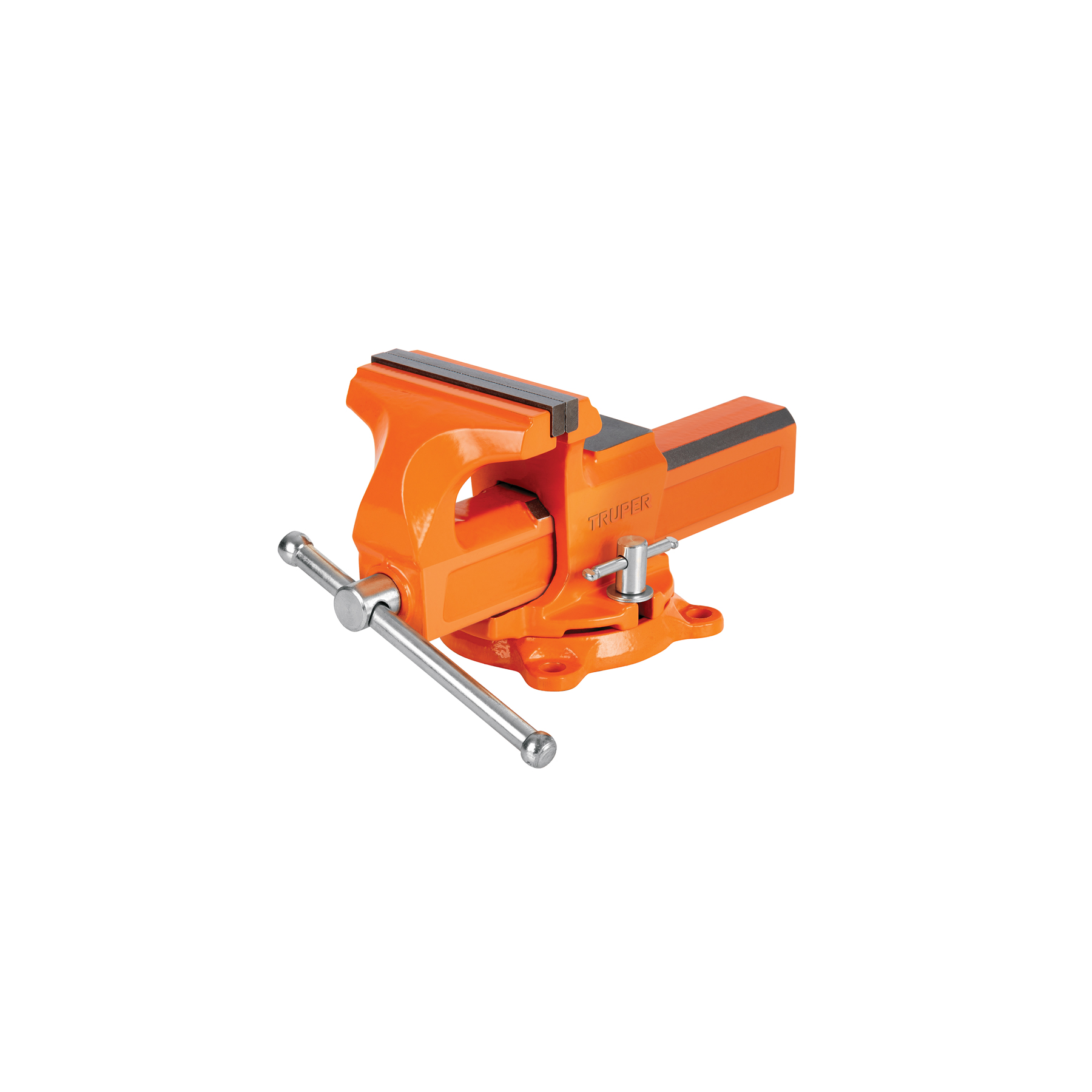 Tornillo de banco 5" tipo europeo de hierro nodular, TRUPER