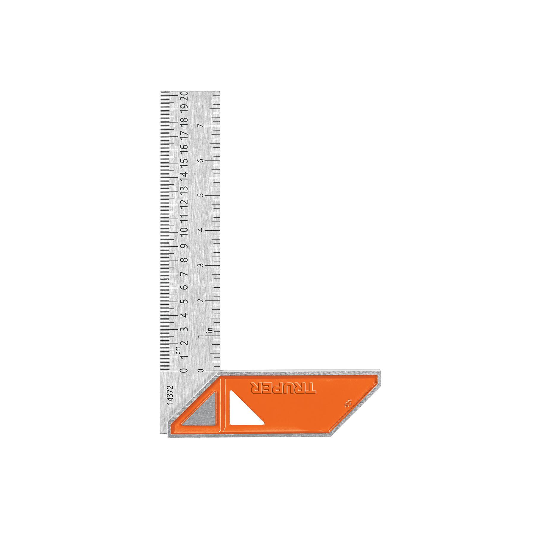 Escuadra 8" para carpintero con mango 100% de aluminio