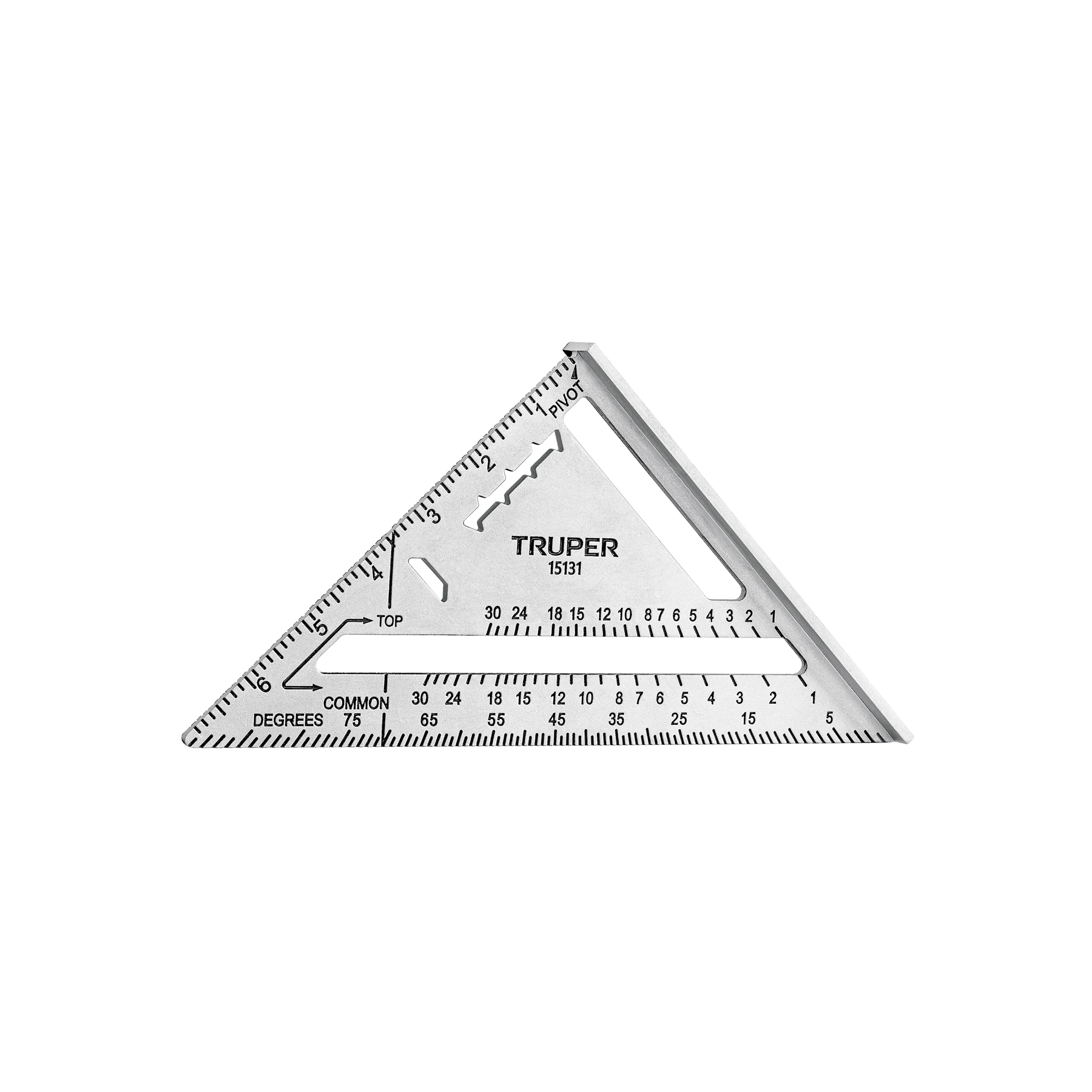 Escuadra 7" de aluminio para muros de yeso, TRUPER