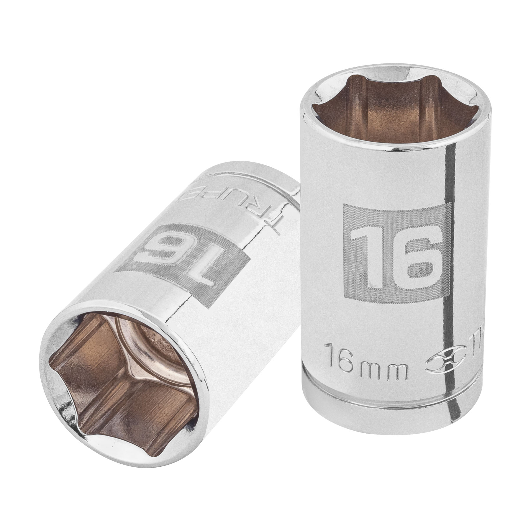 Dado de 16 mm, 6 puntas, cuadro 1/2", TRUPER