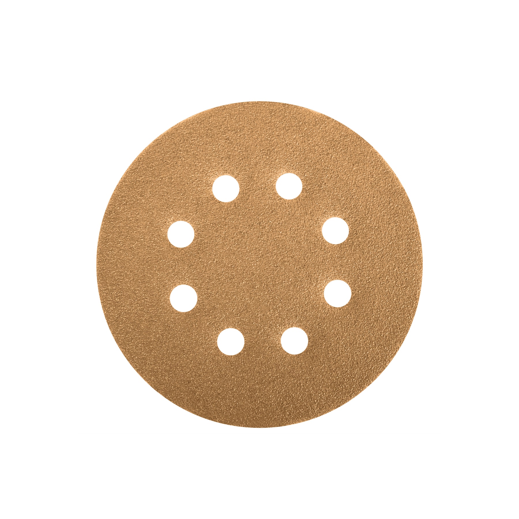 Paquete con 5 discos de lija 5" grano 80, 8 perforaciones