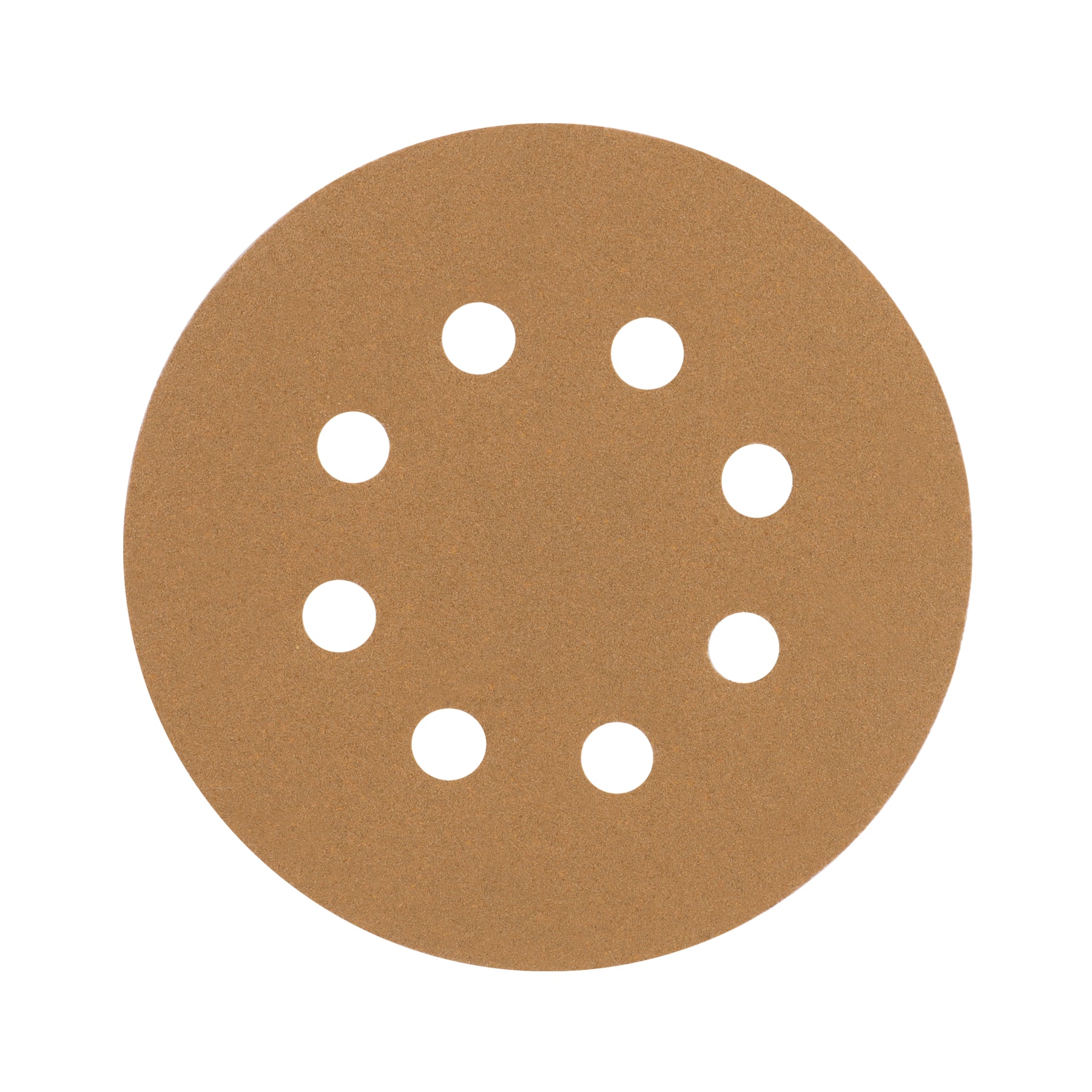 Paquete con 5 discos de lija 5" grano 120, 8 perforaciones