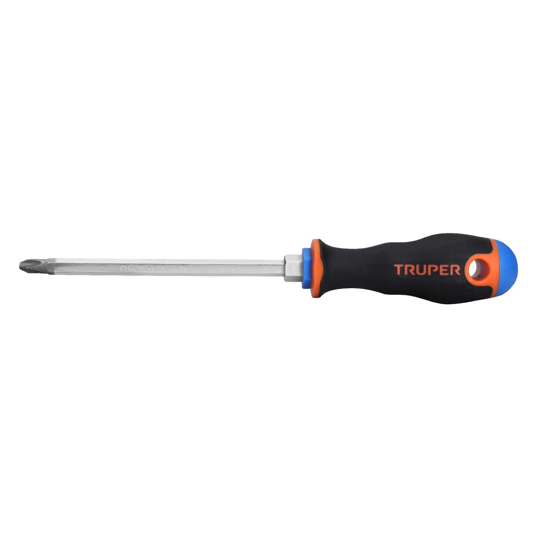 Desarmador de cruz 5/16" x 6" mango Comfort Grip, TRUPER