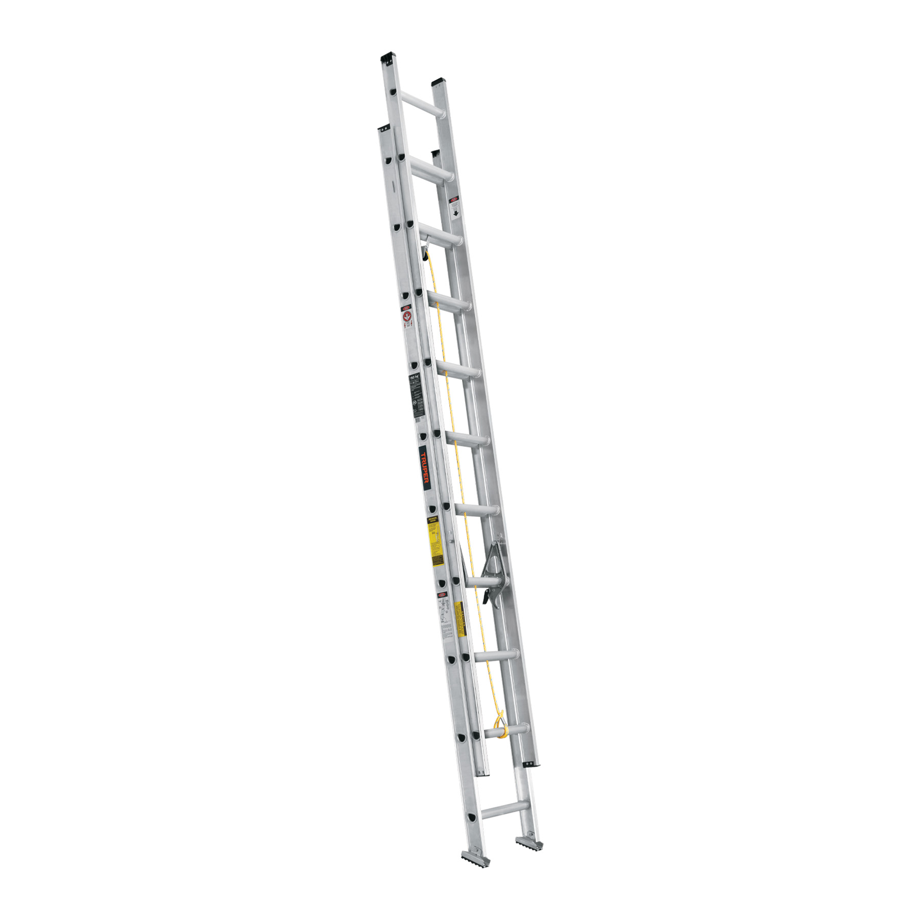 Escalera de extensión, tipo III, 20 peldaños, TRUPER