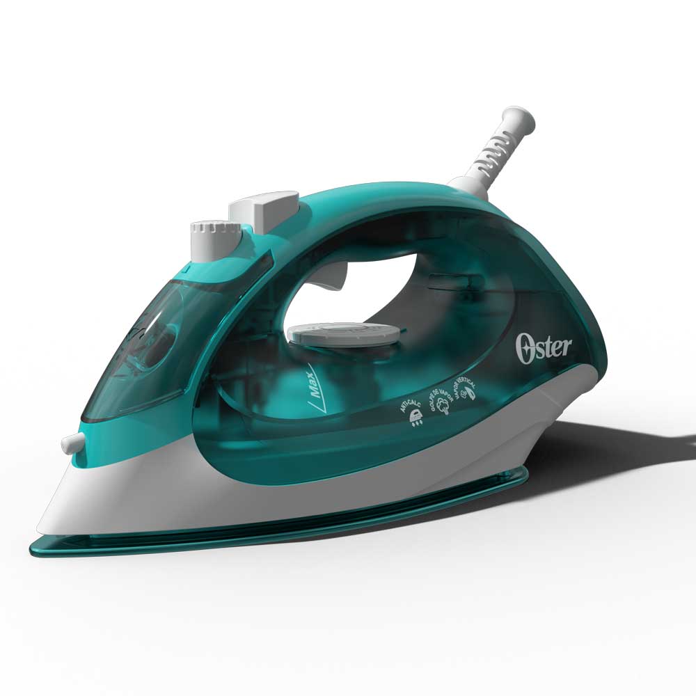 Plancha de Vapor de Cerámica Oster®, Compacta, Turquesa, GCSTBS5052