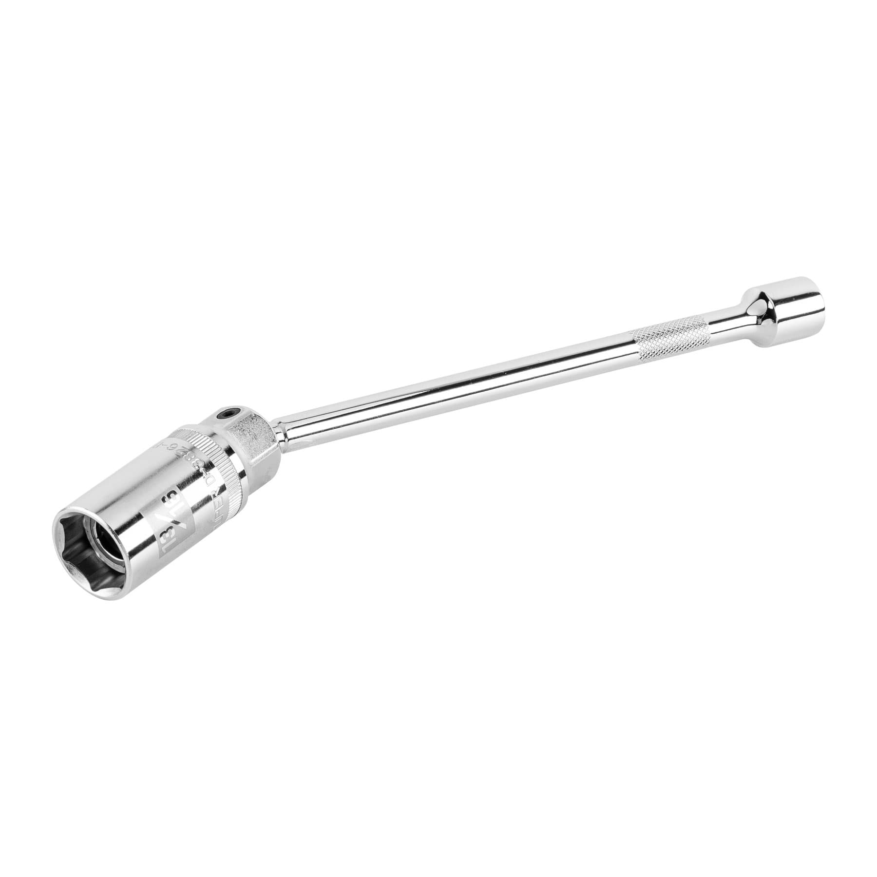 Dado p/bujías cuadro 3/8" articulado 13/16", extensión 10"