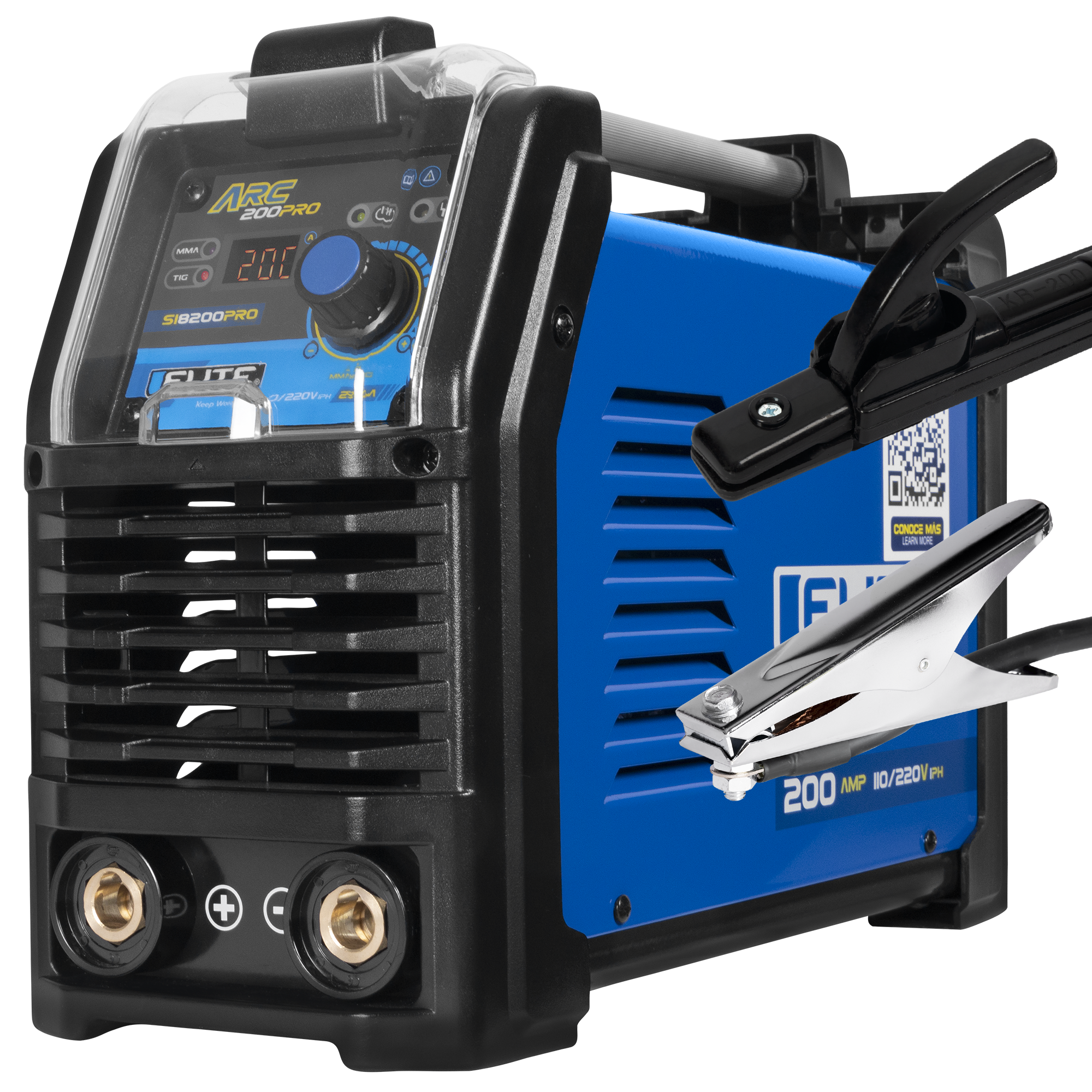Soldador Inversor ELITE ARC 200 PRO 110/220V - 200A