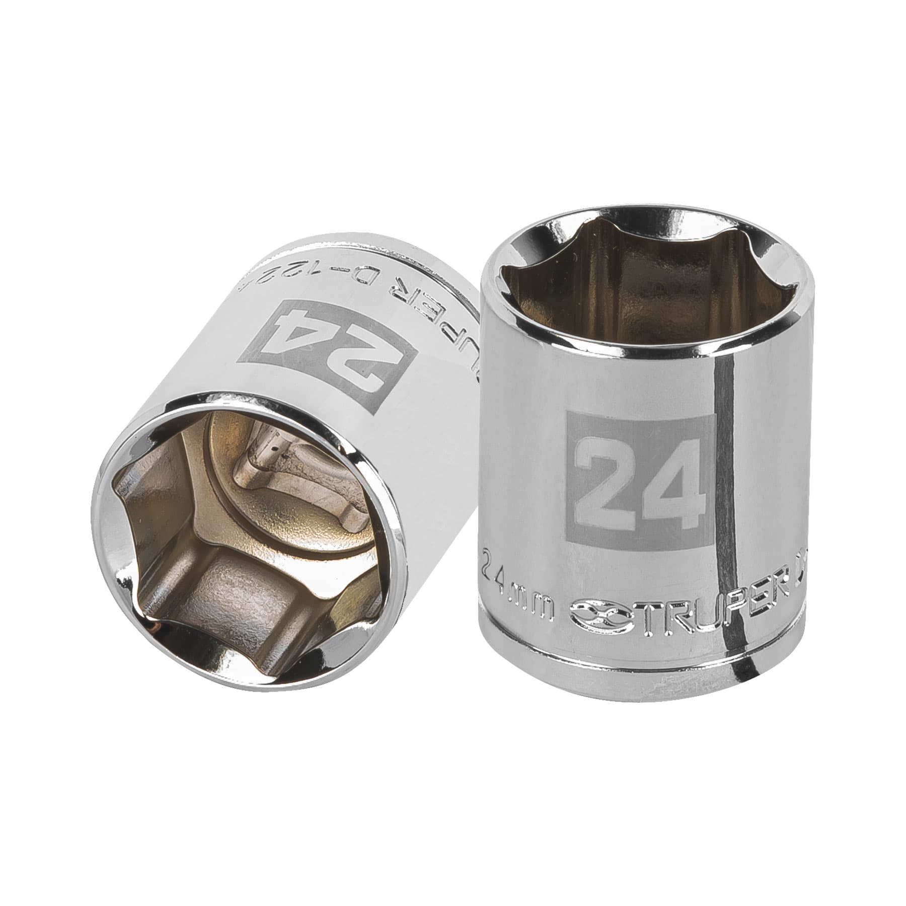 Dado de 24 mm, 6 puntas, cuadro 1/2", TRUPER