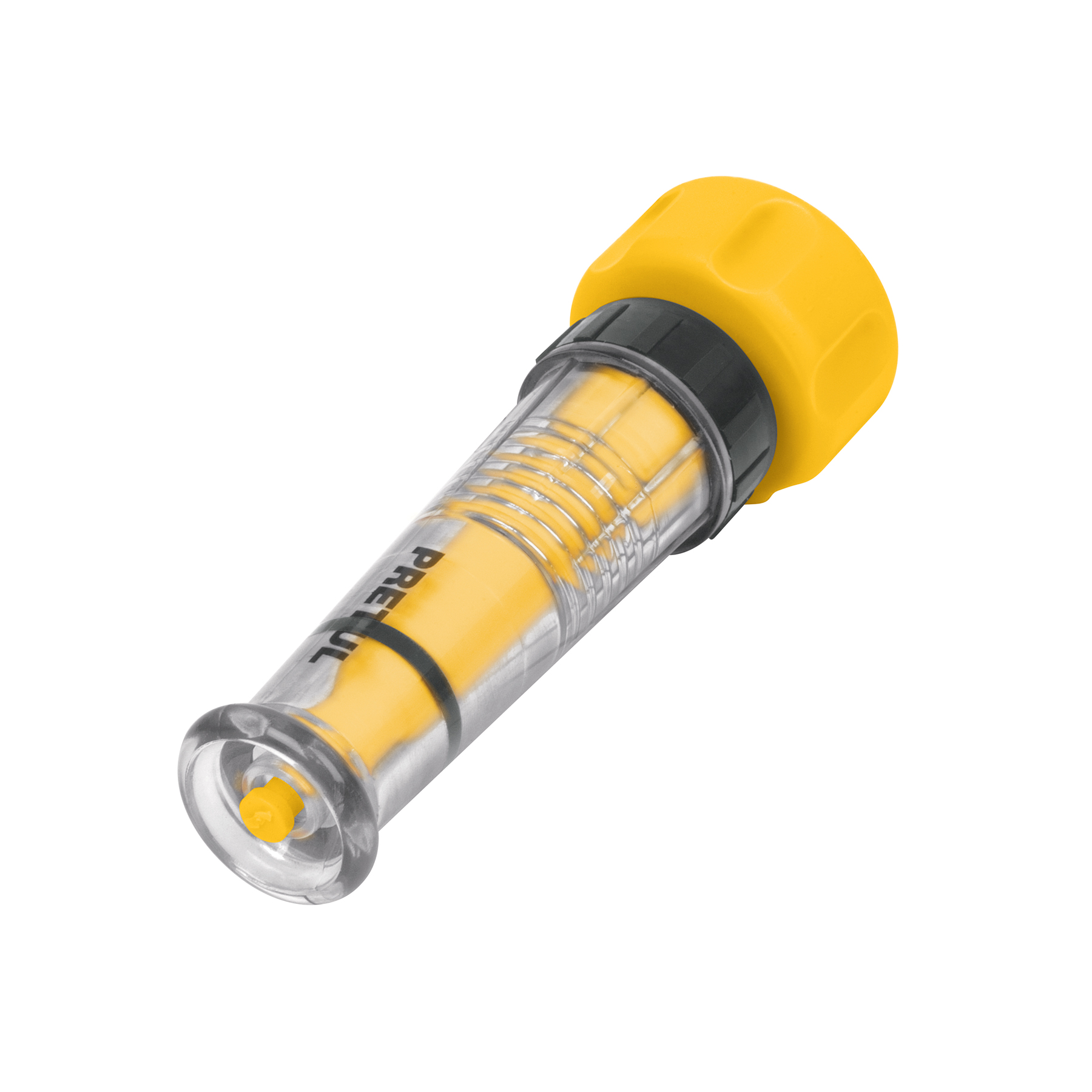 Chiflón 4" de plástico para manguera, PRETUL