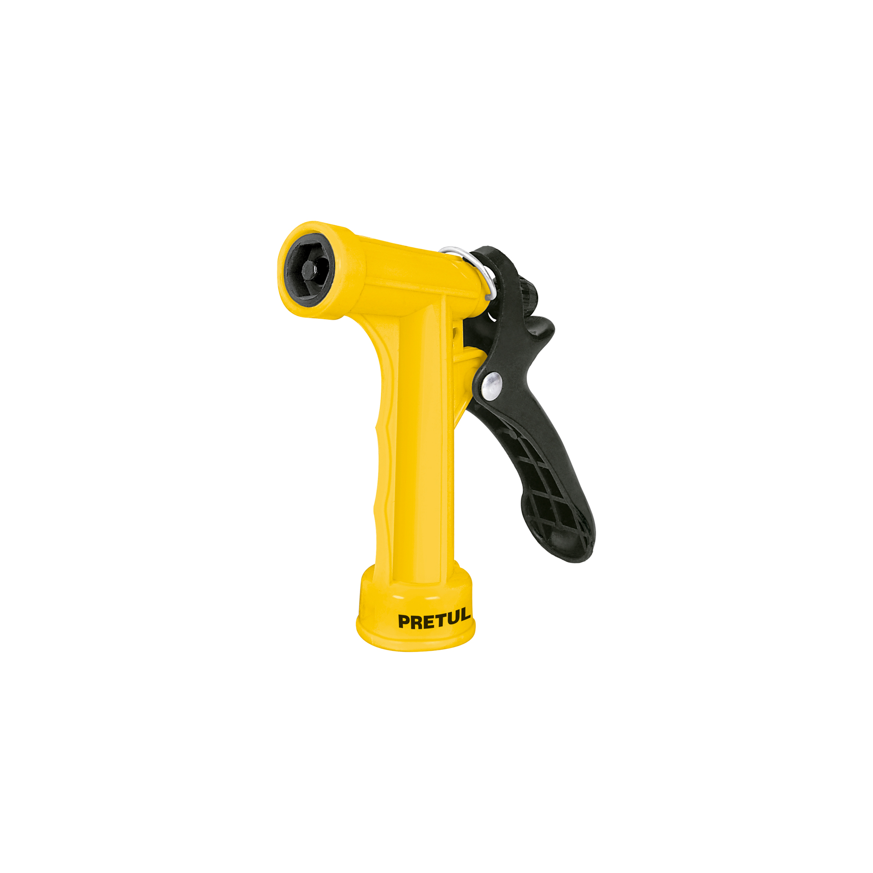 Pistola plástica para riego de 4", 2 funciones, PRETUL