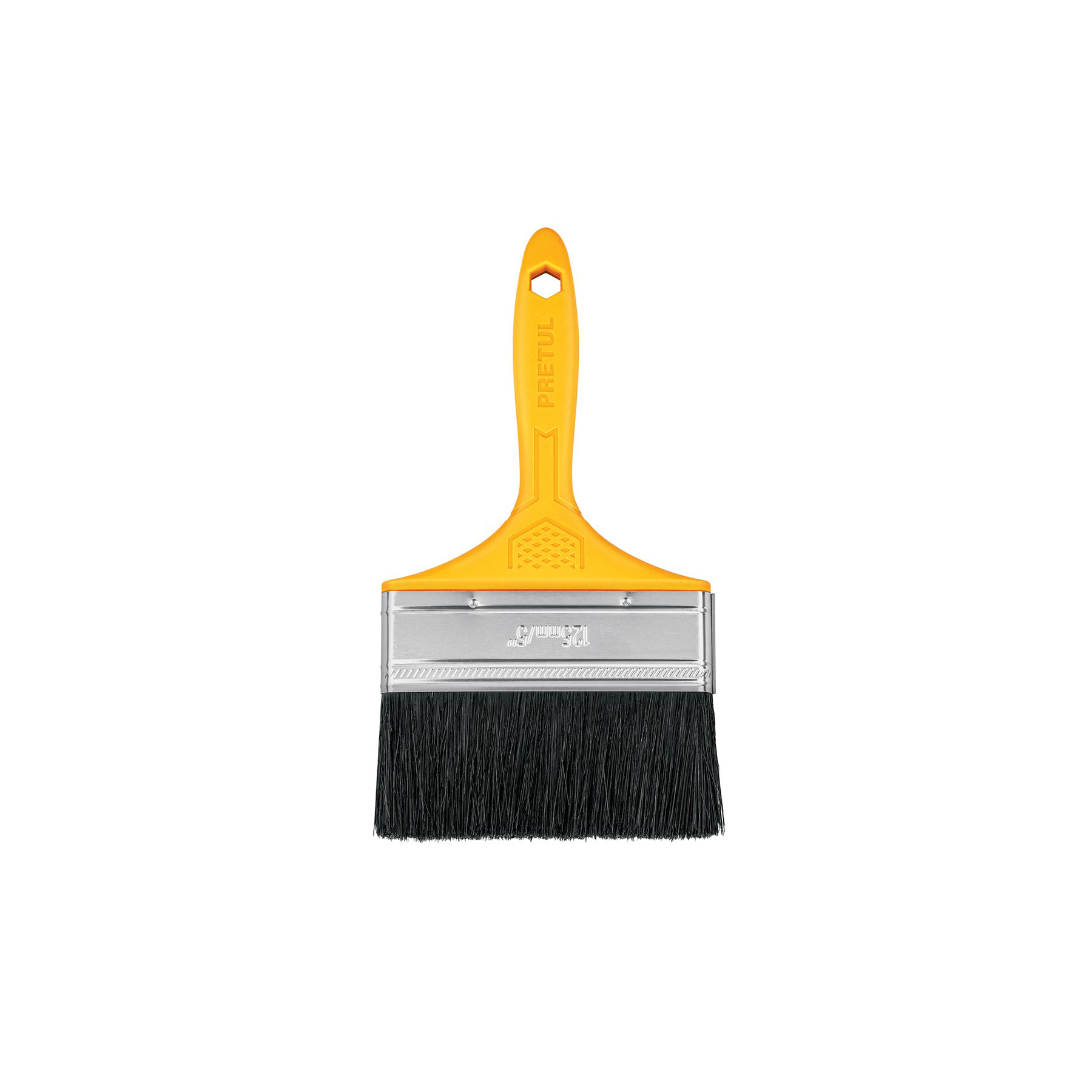Brocha uso general de 5" con mango de plástico, PRETUL