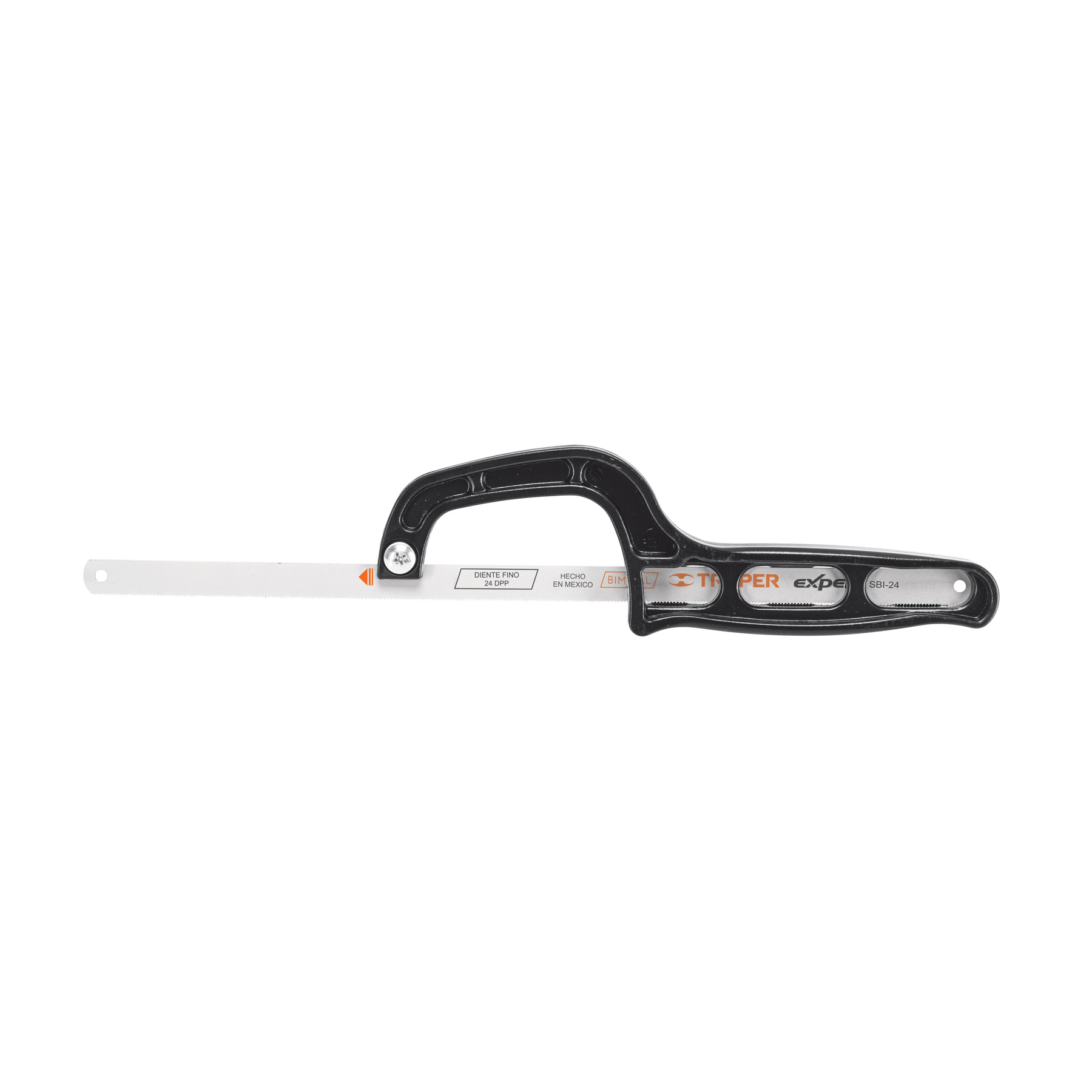 Mini arco 12" de plástico para segueta, PRETUL