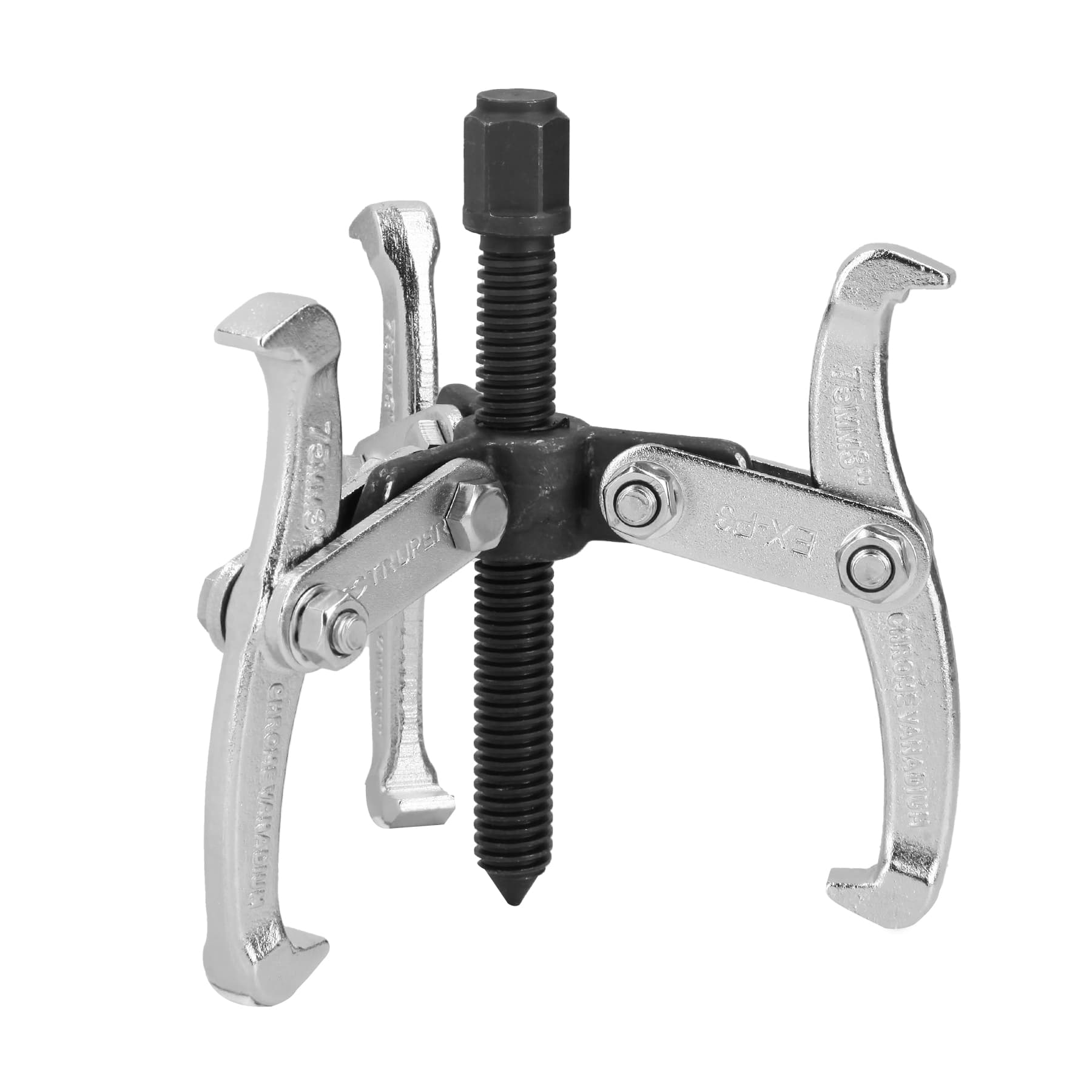 Extractor de poleas, 3 quijadas, 3", TRUPER