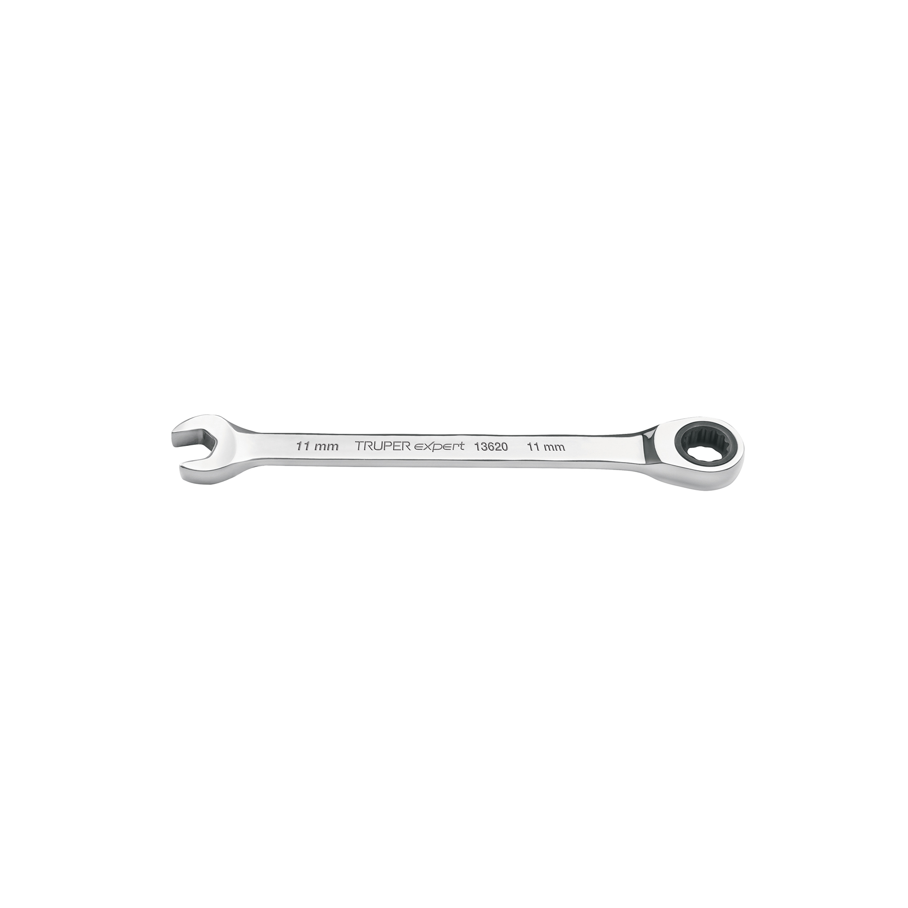 Llave combinada con matraca 11mm x 160 mm largo, EXPERT