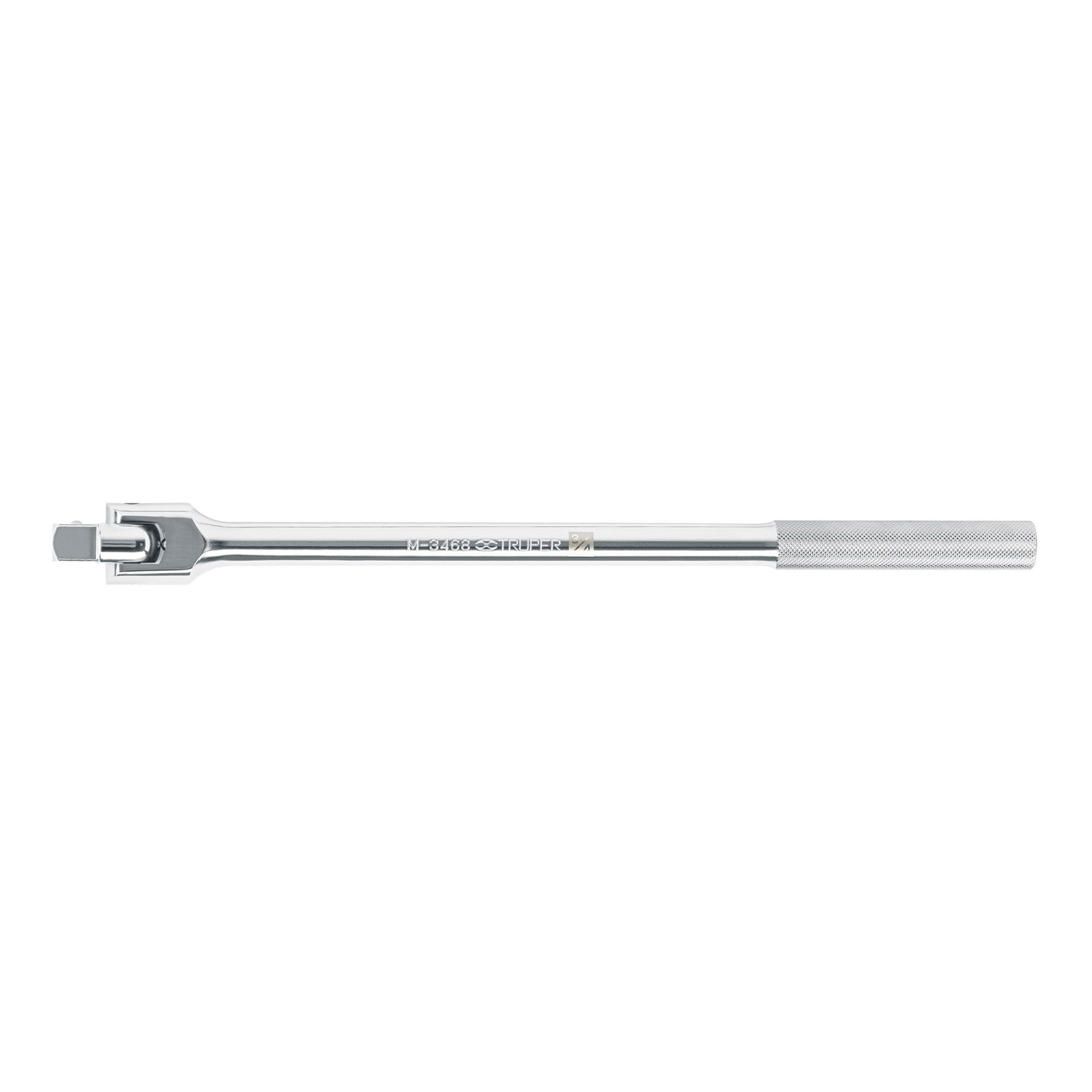 Ratchet Mango articulado con cuadro de 3/4", largo 20", TRUPER