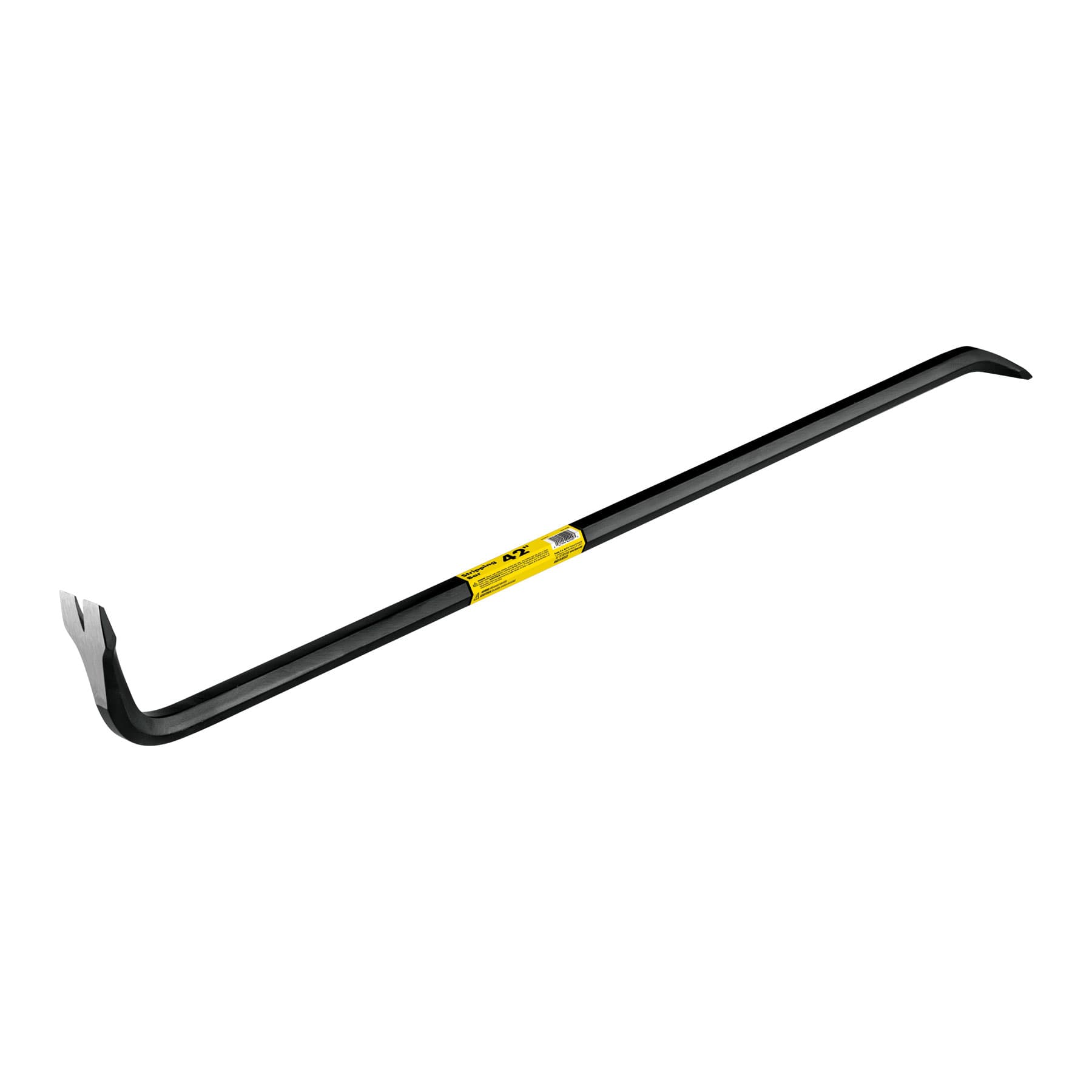7/8x42" Long, 18 lb stripping bar with claw