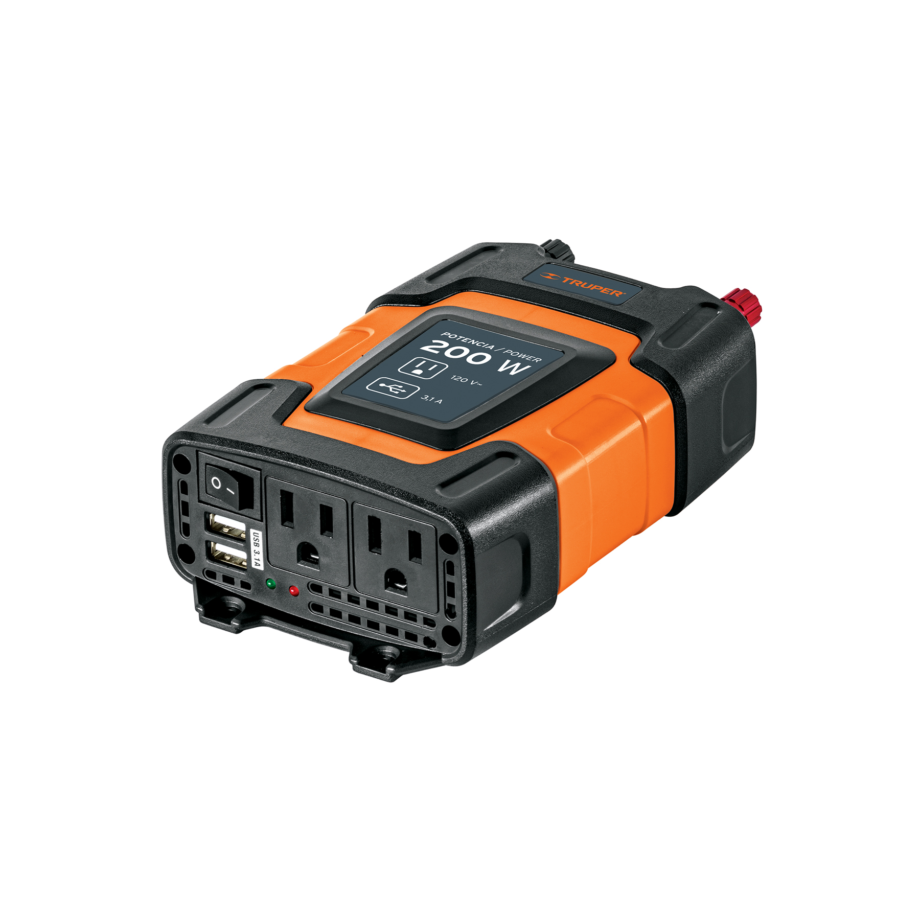 INVERSOR DE CORRIENTE 200W INCO-200 TRUPER 10448
