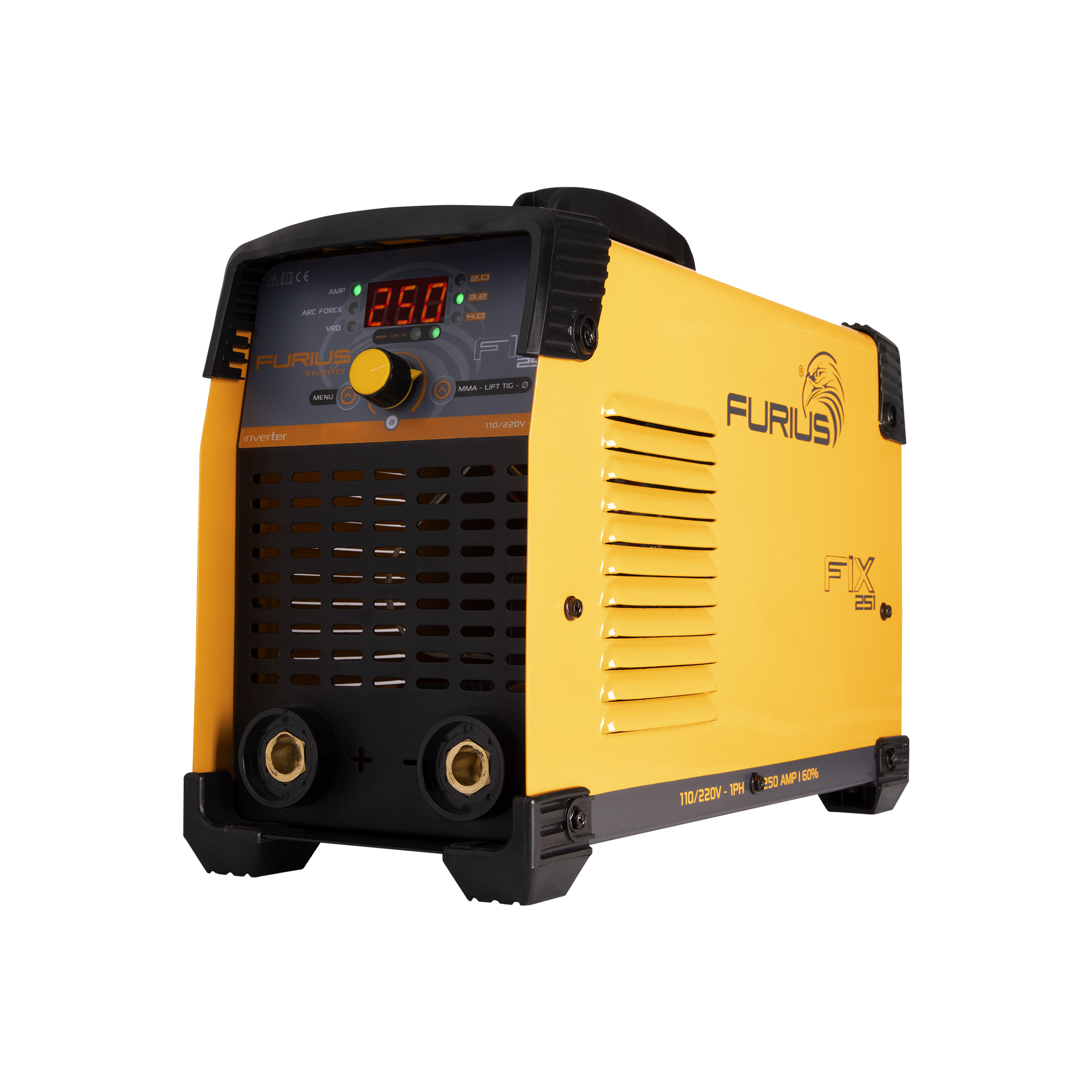 Soldador inversor 250A 110/220V . FIX 251
