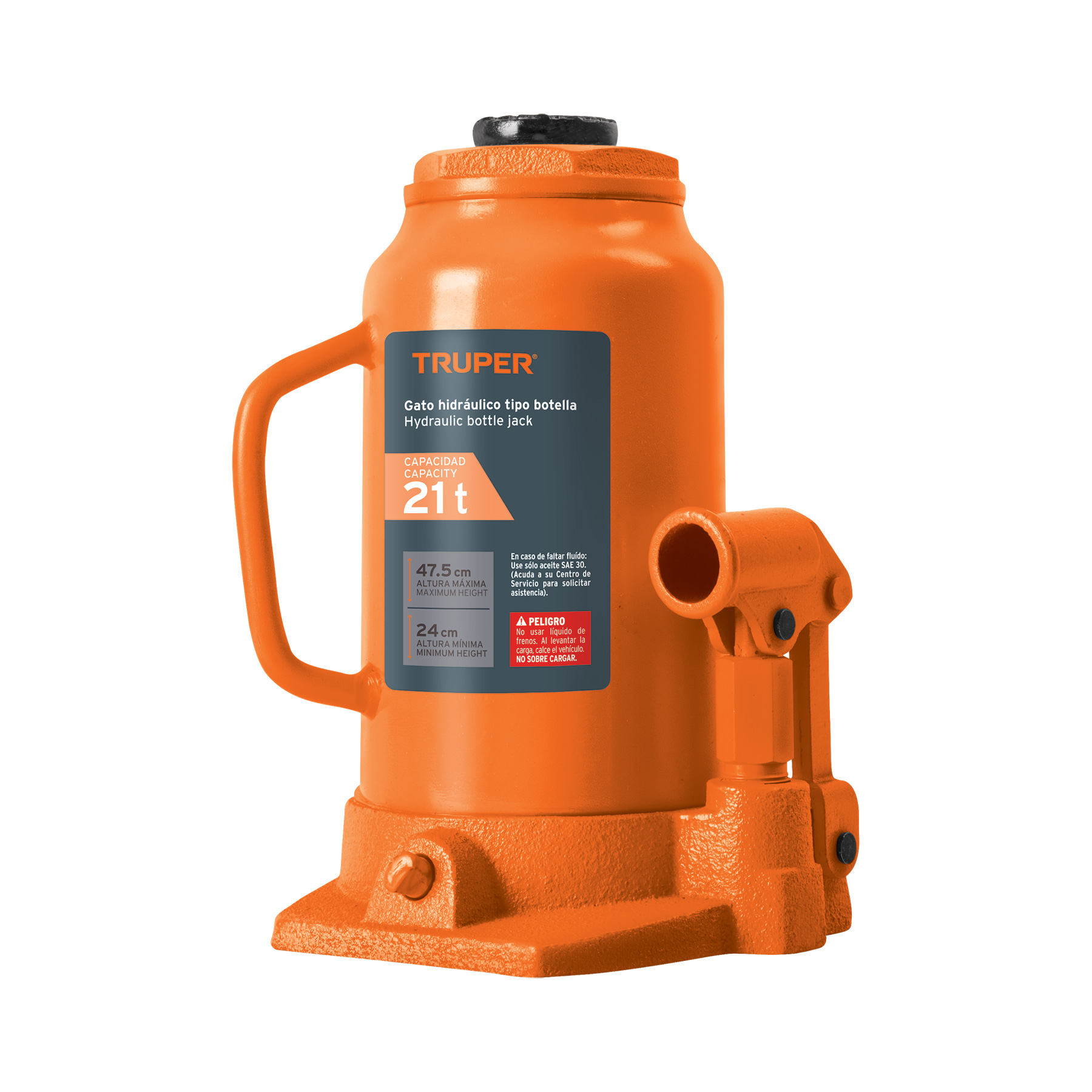 GATA 20T HIDRAULICA TIPO BOTELLA GAT-20 TRUPER 14822