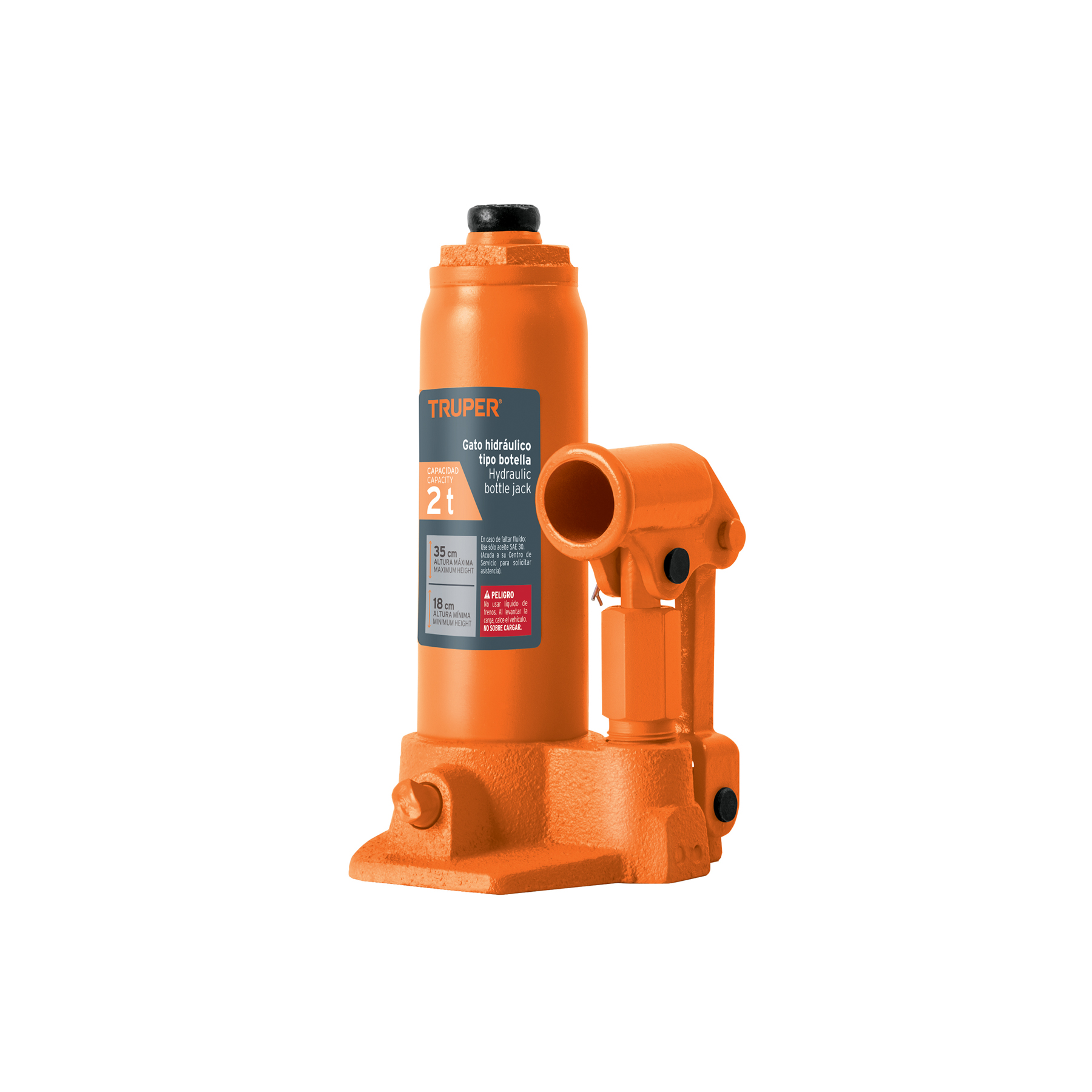 GATA 2 TON T/BOTELLA HIDRAULICA GAT-2 TRUPER 14810
