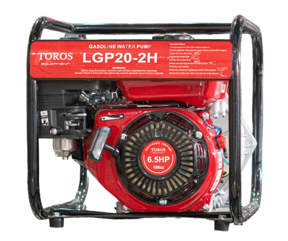 MOTOBOMBA 2" PRESION 6.5HP GASOLINA P/AGUA ATOROS BAG65080