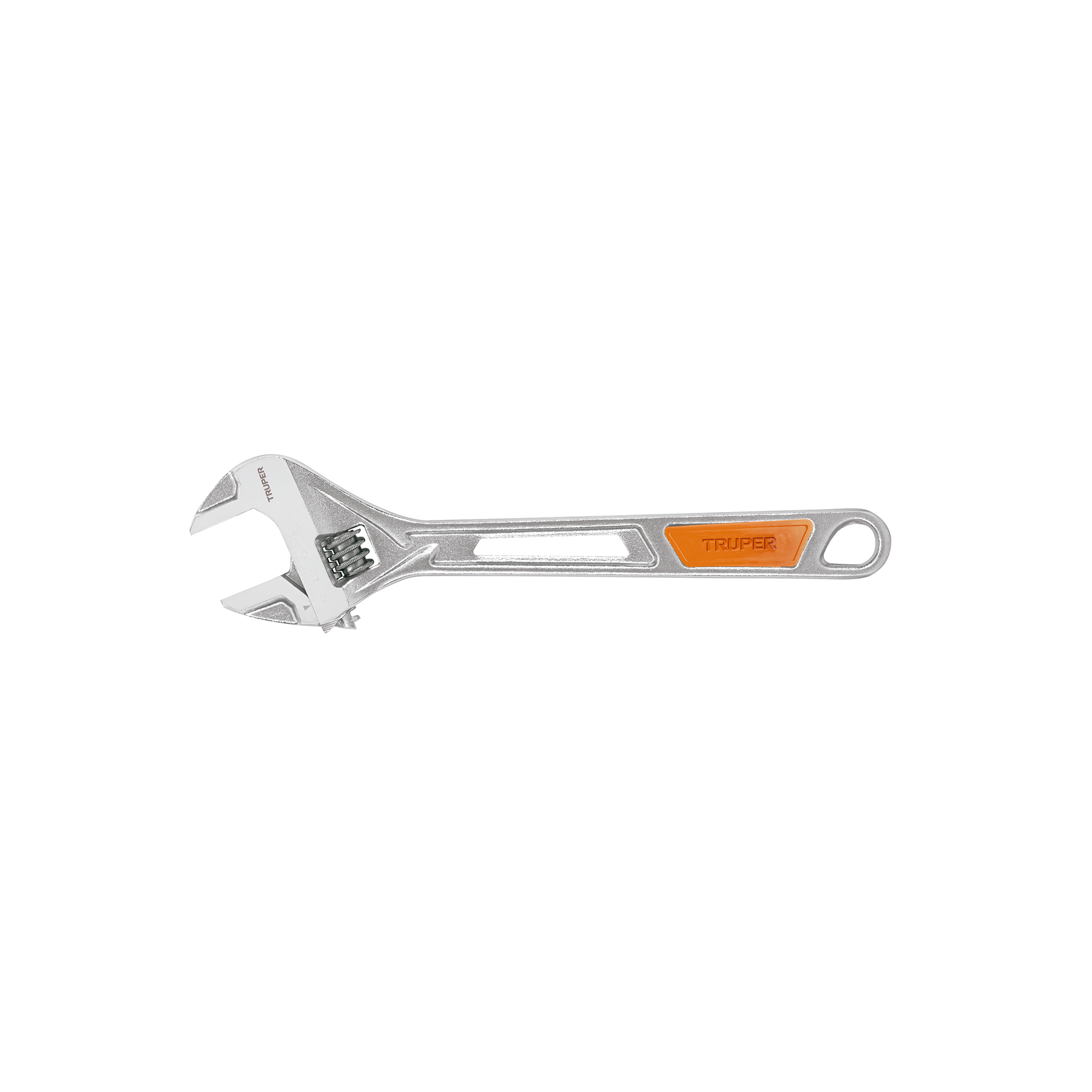 Llave ajustable (perico) 12" cromada, TRUPER