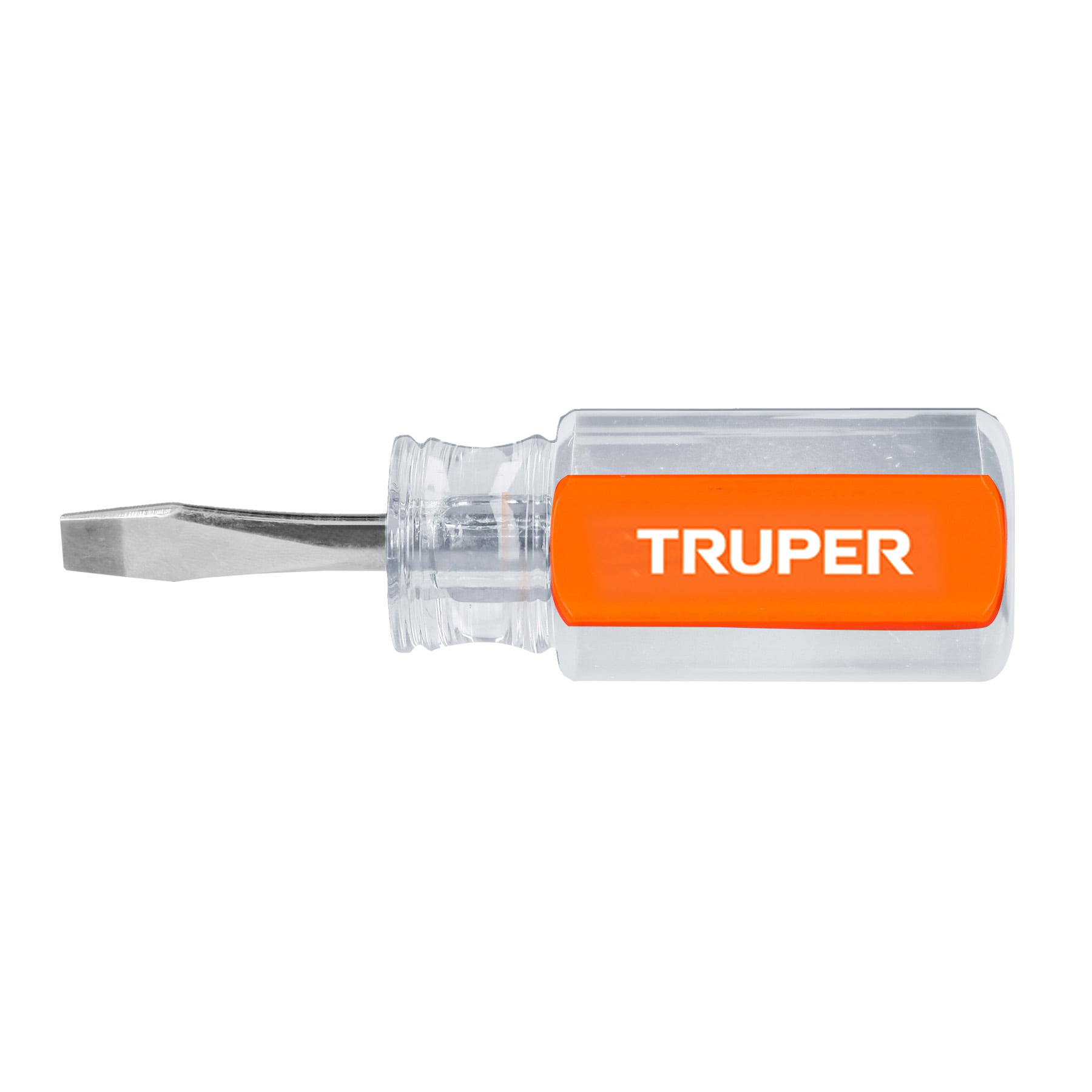 Desarmador plano 1/4" x 1-1/2" mango de acetato, TRUPER