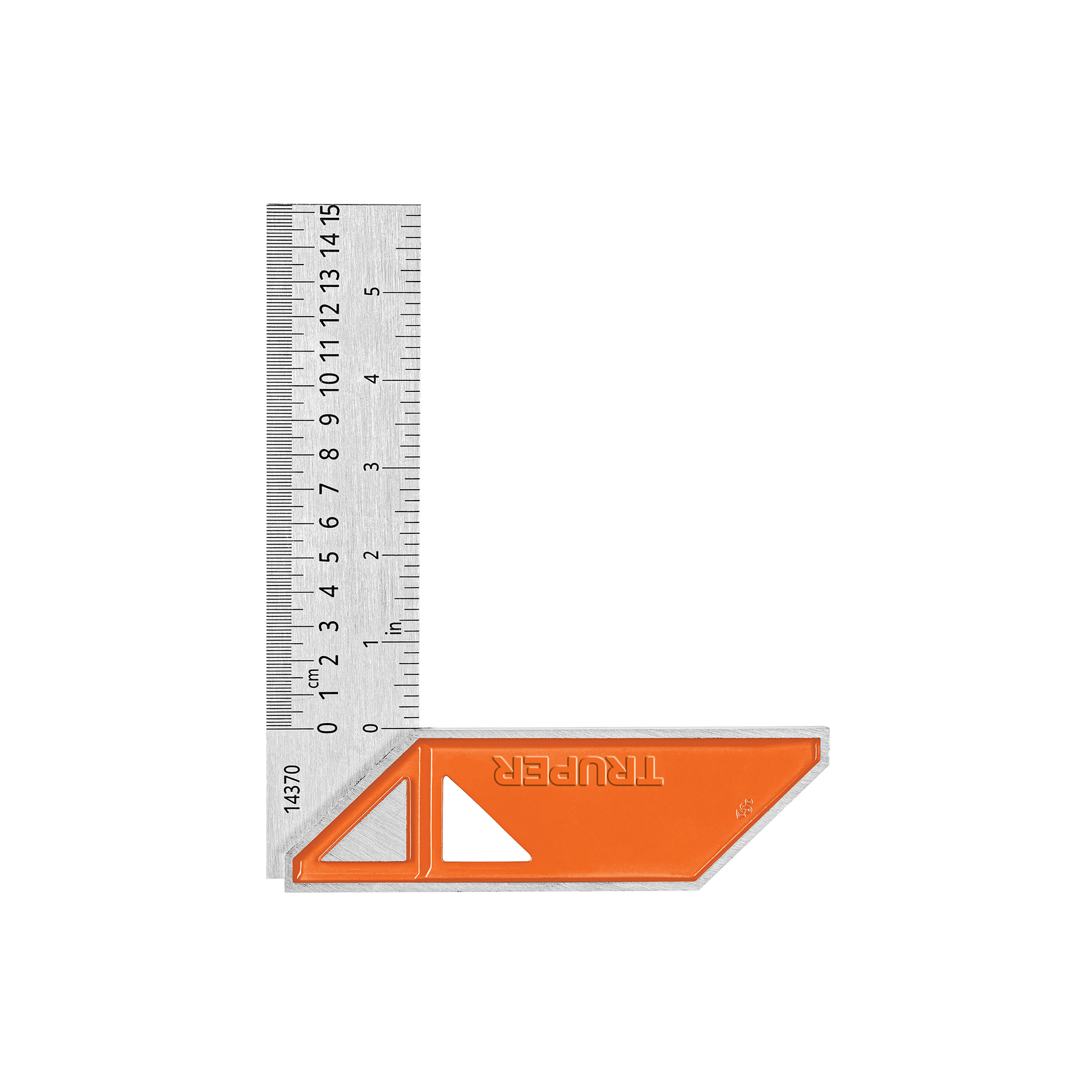 Escuadra 6" para carpintero con mango 100% de aluminio
