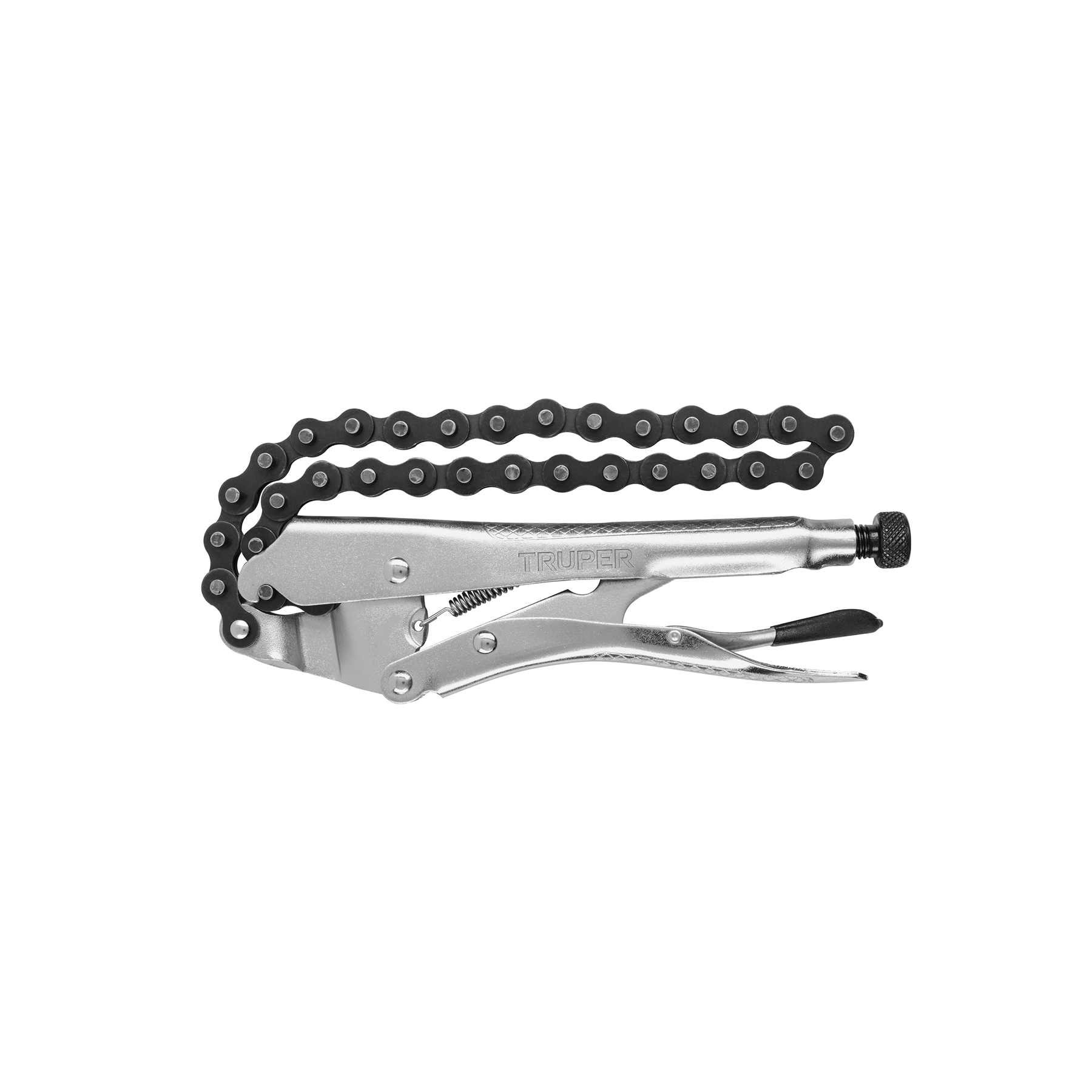 Pinza de presión 8" de cadena, TRUPER