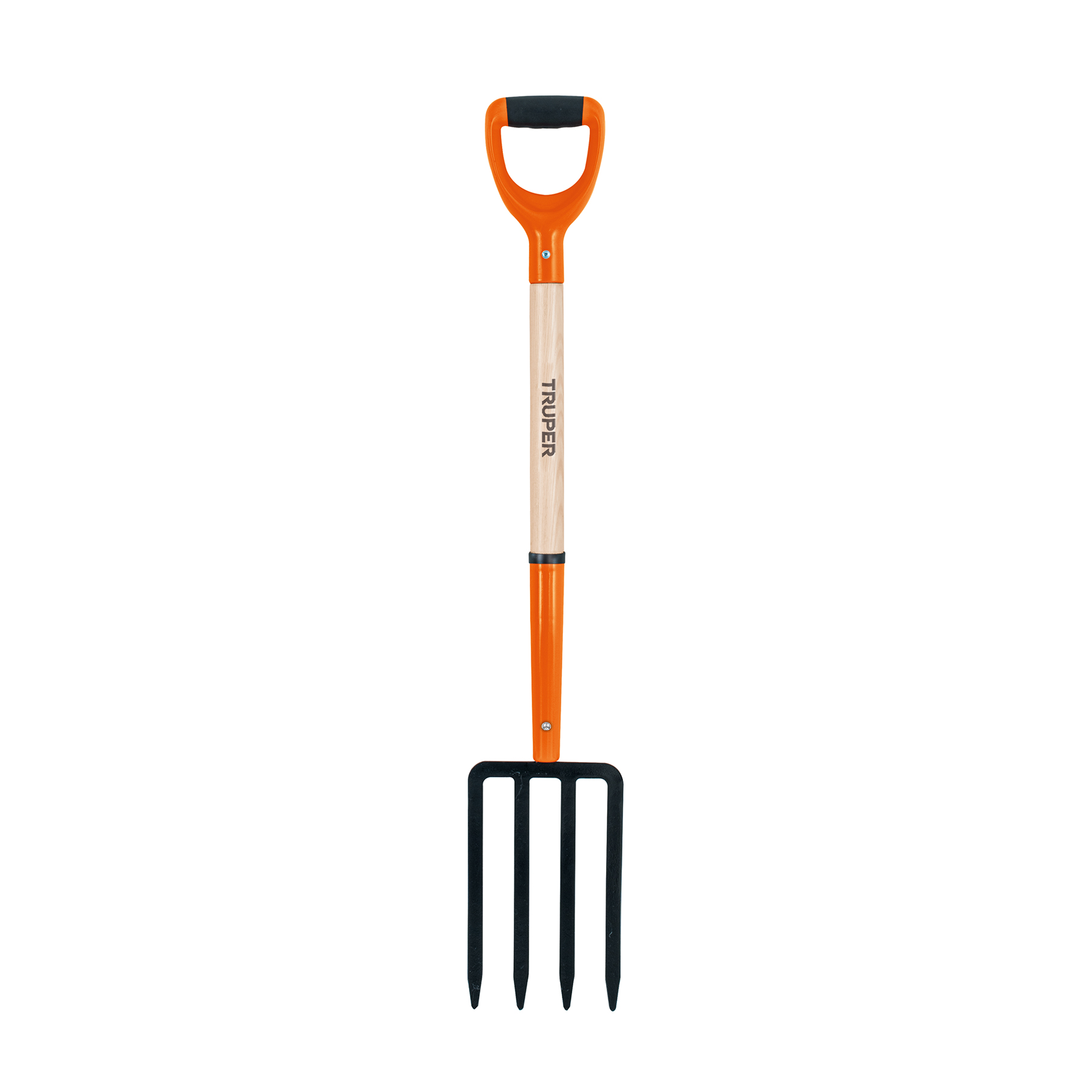Bieldo para jardín, 4 dientes, mgo 29", puño "Y", TRUPER