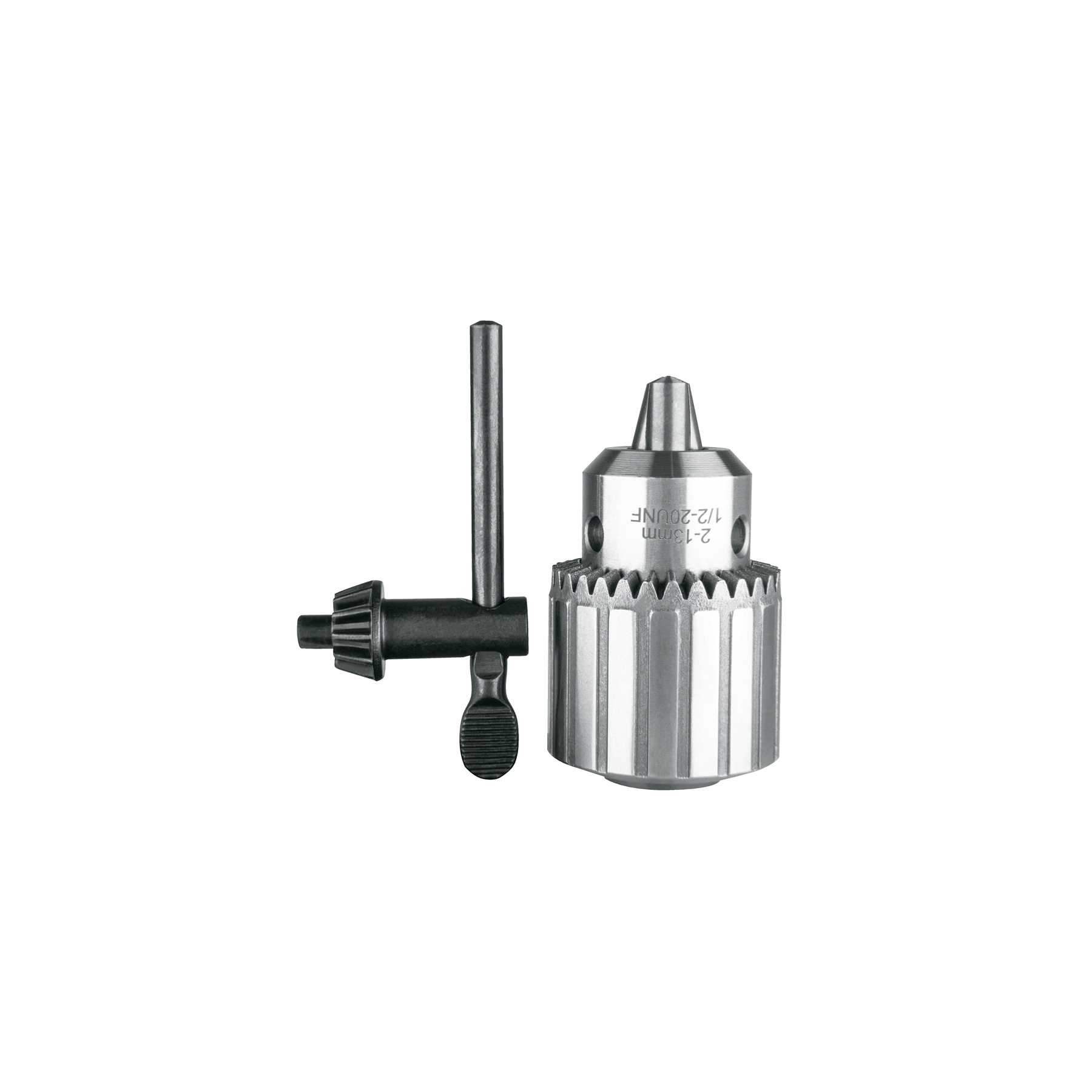 Broquero 1/2" con llave, cuerpo estriado, TRUPER EXPERT