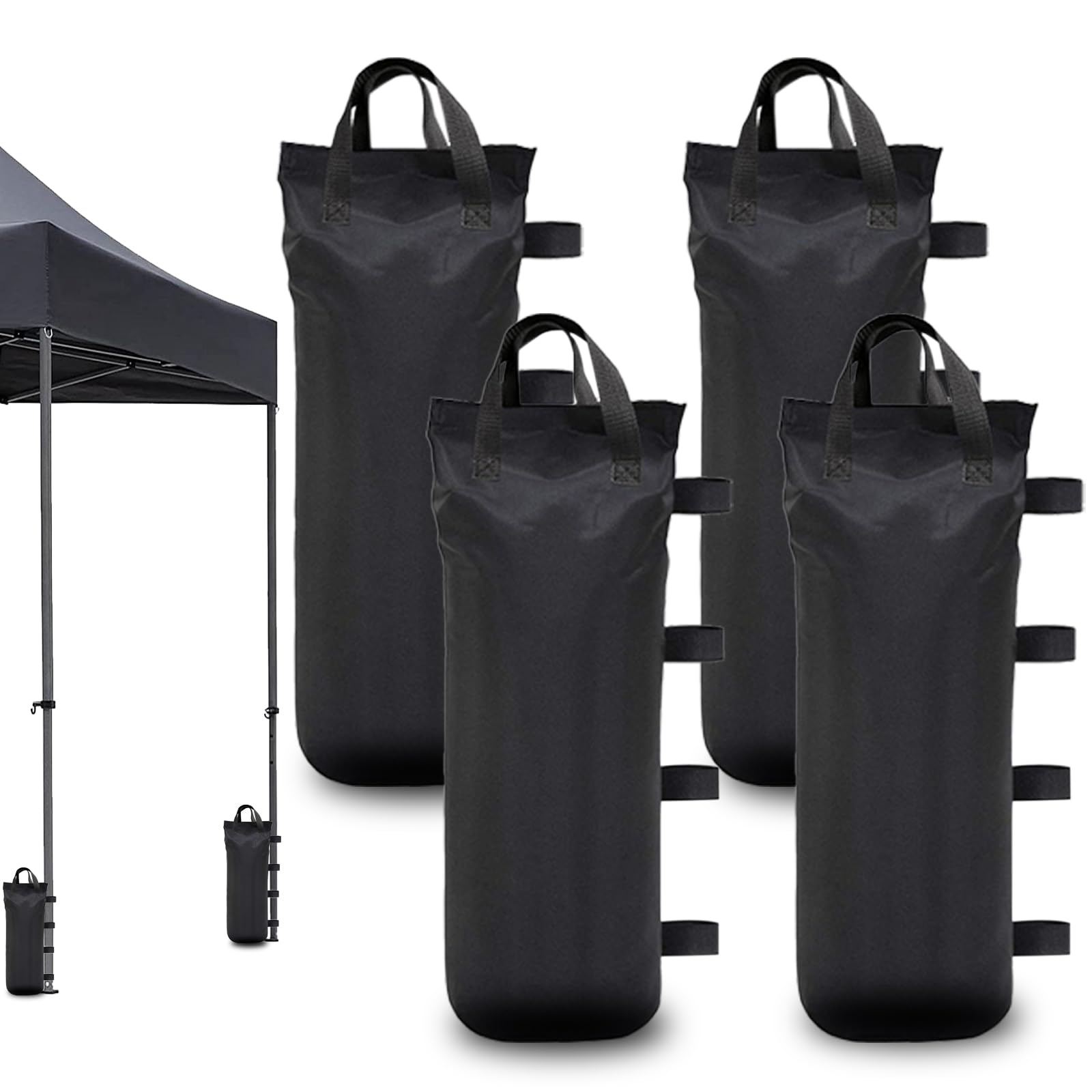BOLSAS PARA ARENA  DE TOLDO PLEGABLE SET DE 4 UNIDADES