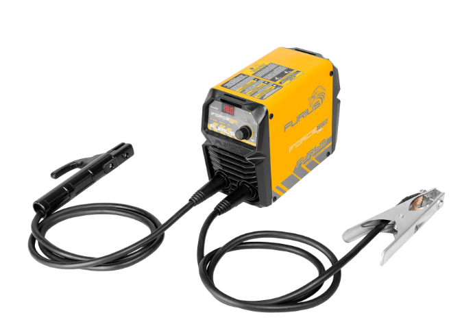 SOLDADOR INVERSOR FURIUS FORCE 182 CELLULOSIC MINI SOLDADOR INVERSOR FURIUS FORCE 182 CELLULOSIC MINI - 180A 110/220V