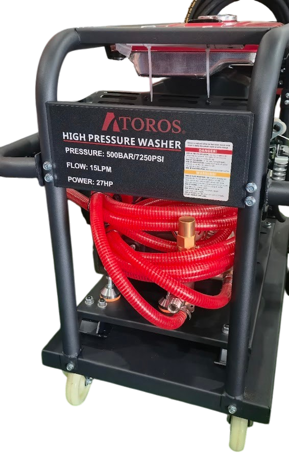 HIDROLAVORA GASOLINA  ARRAN-ELECT 27HP  7000PSI USO INDUST ATOROS