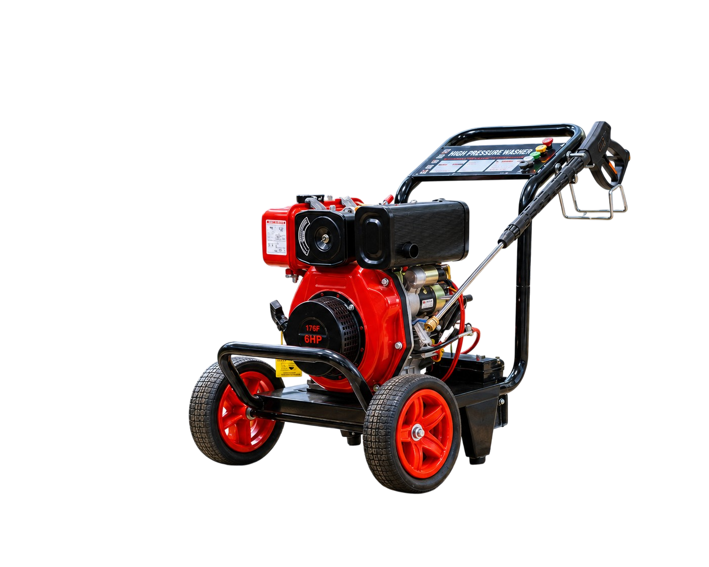 HIDROLAVADORA DIESEL 6HP BS178F (2700 PSI)  HID20050